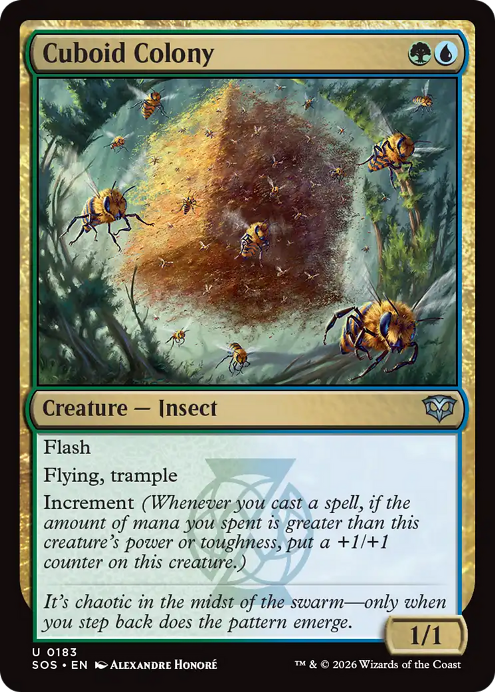 Cuboid Colony — Secrets of Strixhaven — Magic: The Gathering