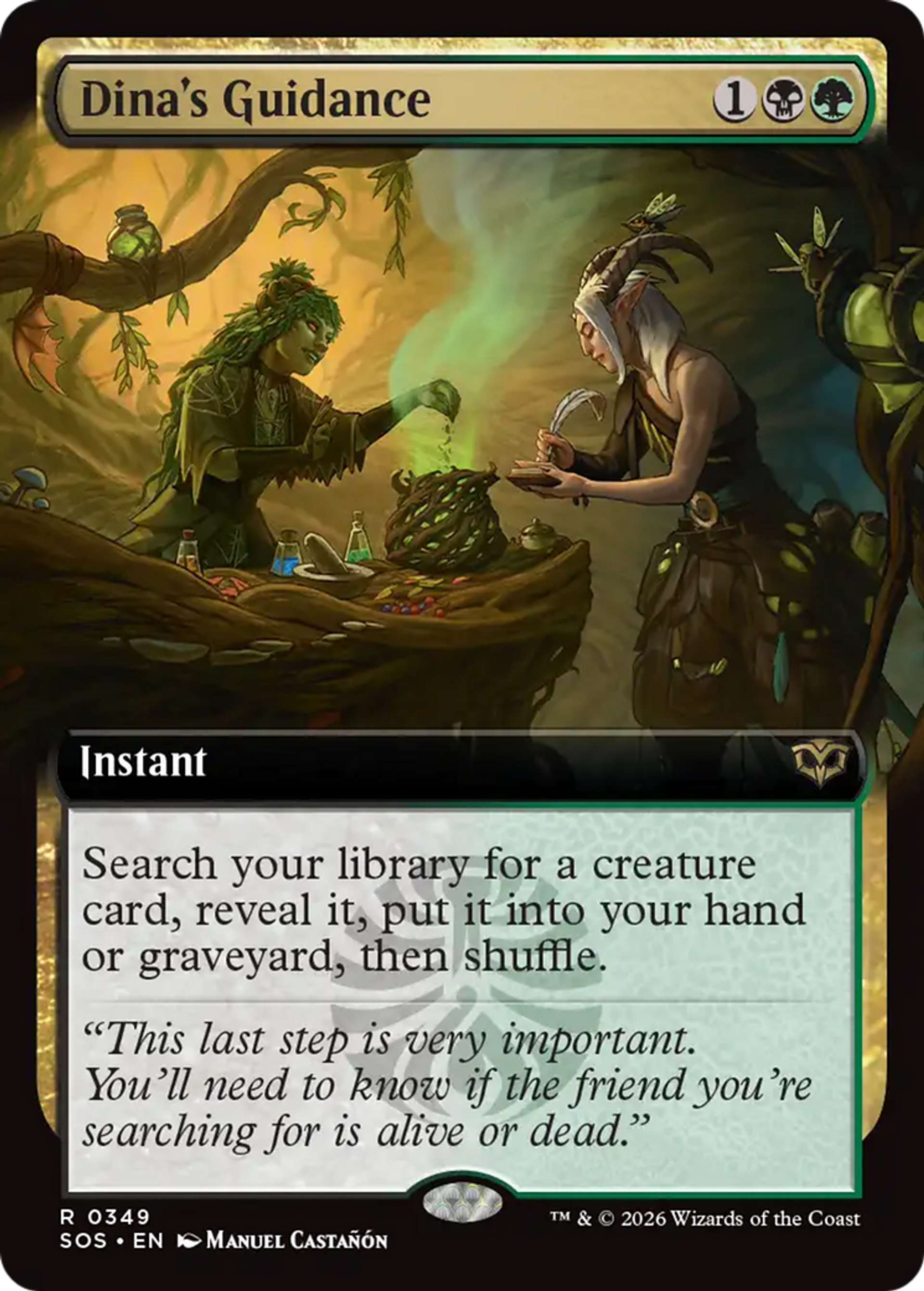 Conseils de Dina — Secrets of Strixhaven — Magic: The Gathering