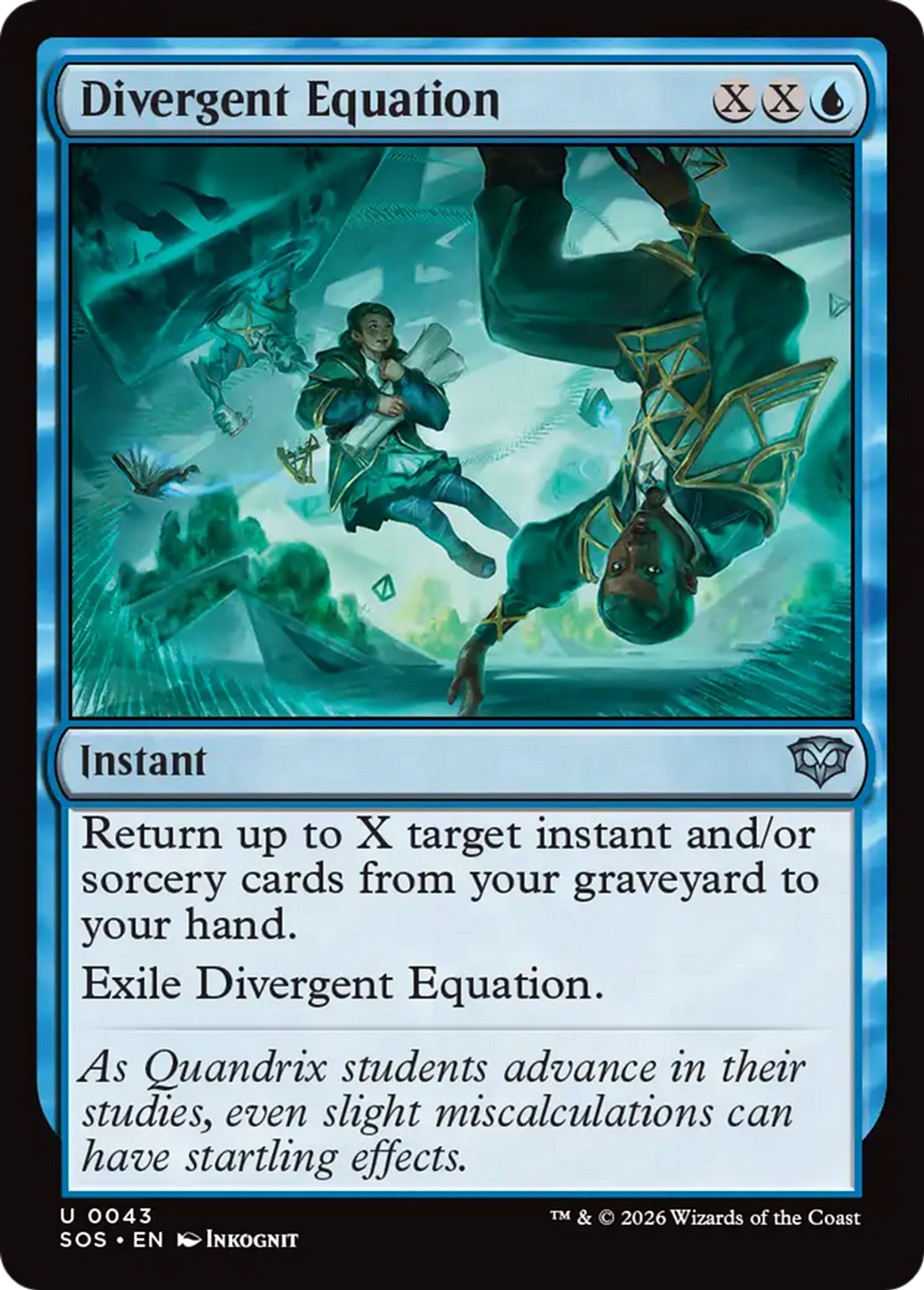 Divergent Equation — Secrets of Strixhaven — Magic: The Gathering