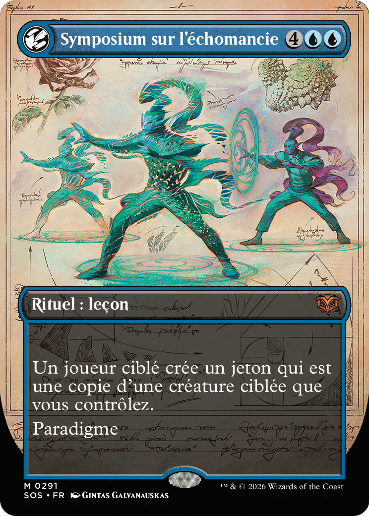 Symposium sur l'échomancie — Secrets of Strixhaven — Magic: The Gathering