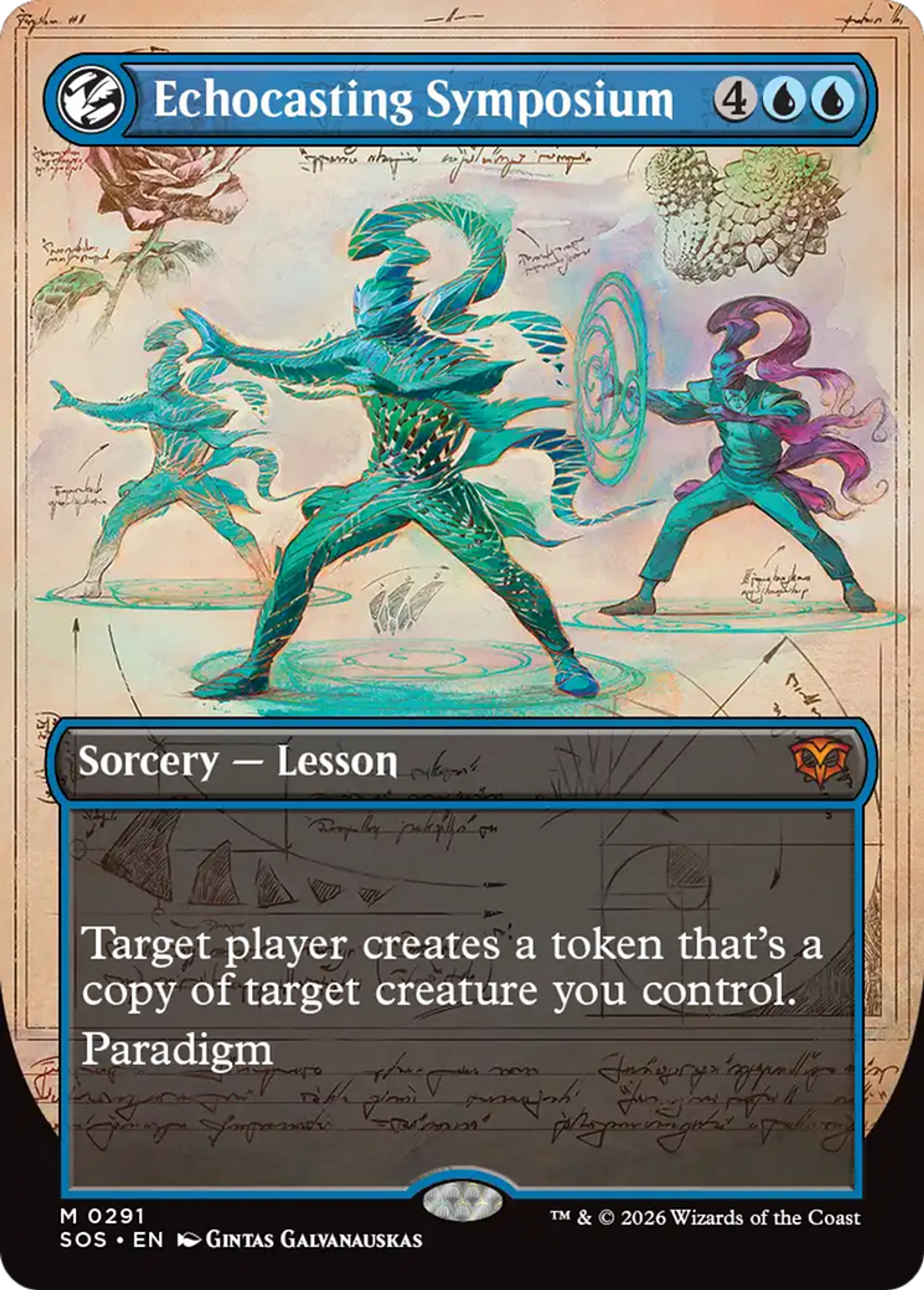 Symposium sur l'échomancie — Secrets of Strixhaven — Magic: The Gathering