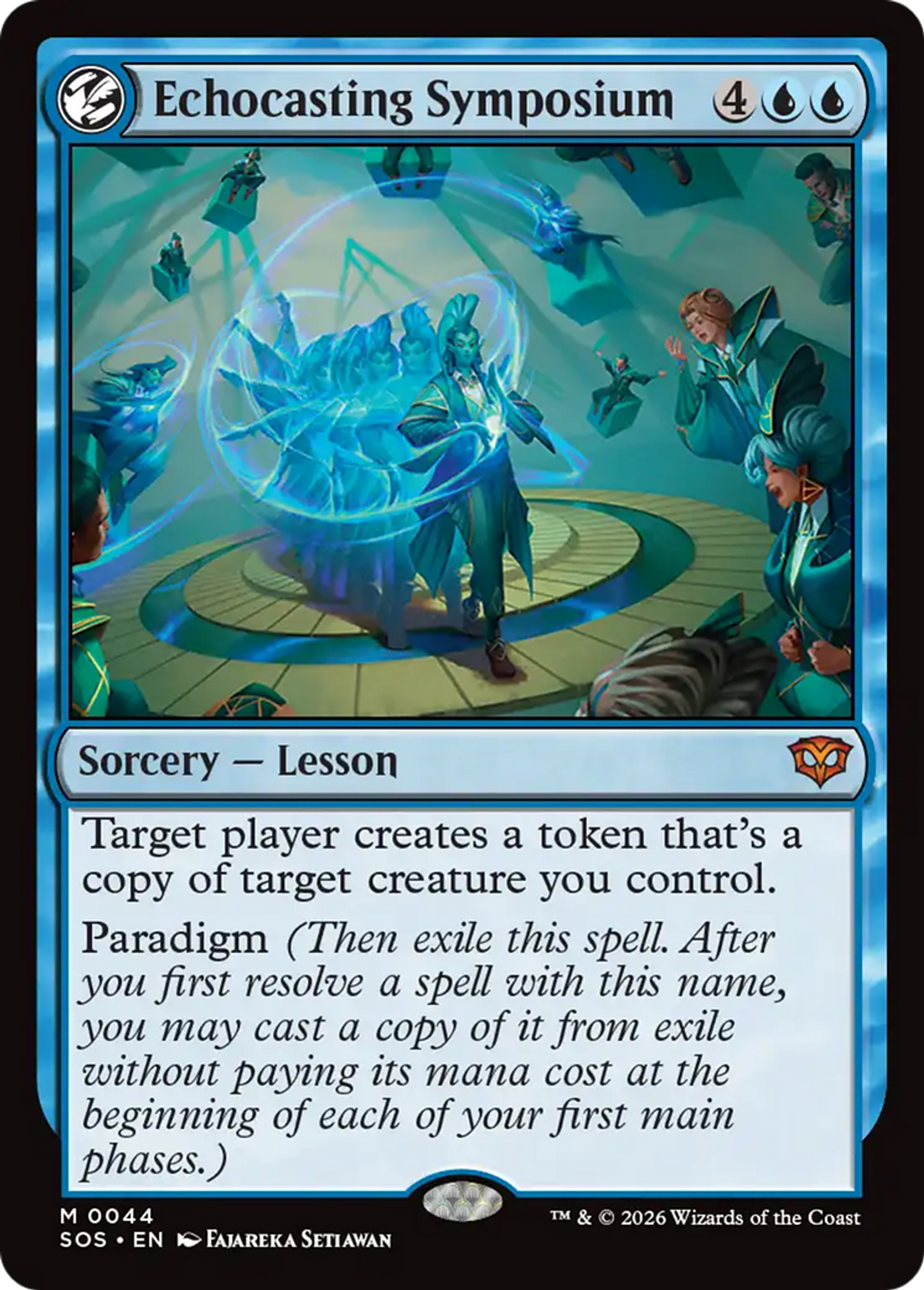 Symposium sur l'échomancie — Secrets of Strixhaven — Magic: The Gathering