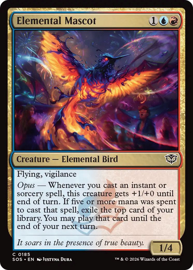 Mascotte élémentaire — Secrets of Strixhaven — Magic: The Gathering