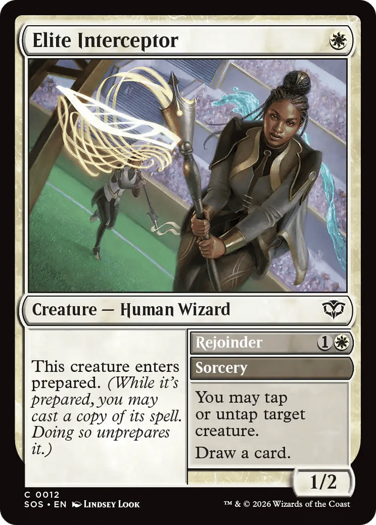 Elite Interceptor // Rejoinder — Secrets of Strixhaven — Magic: The Gathering