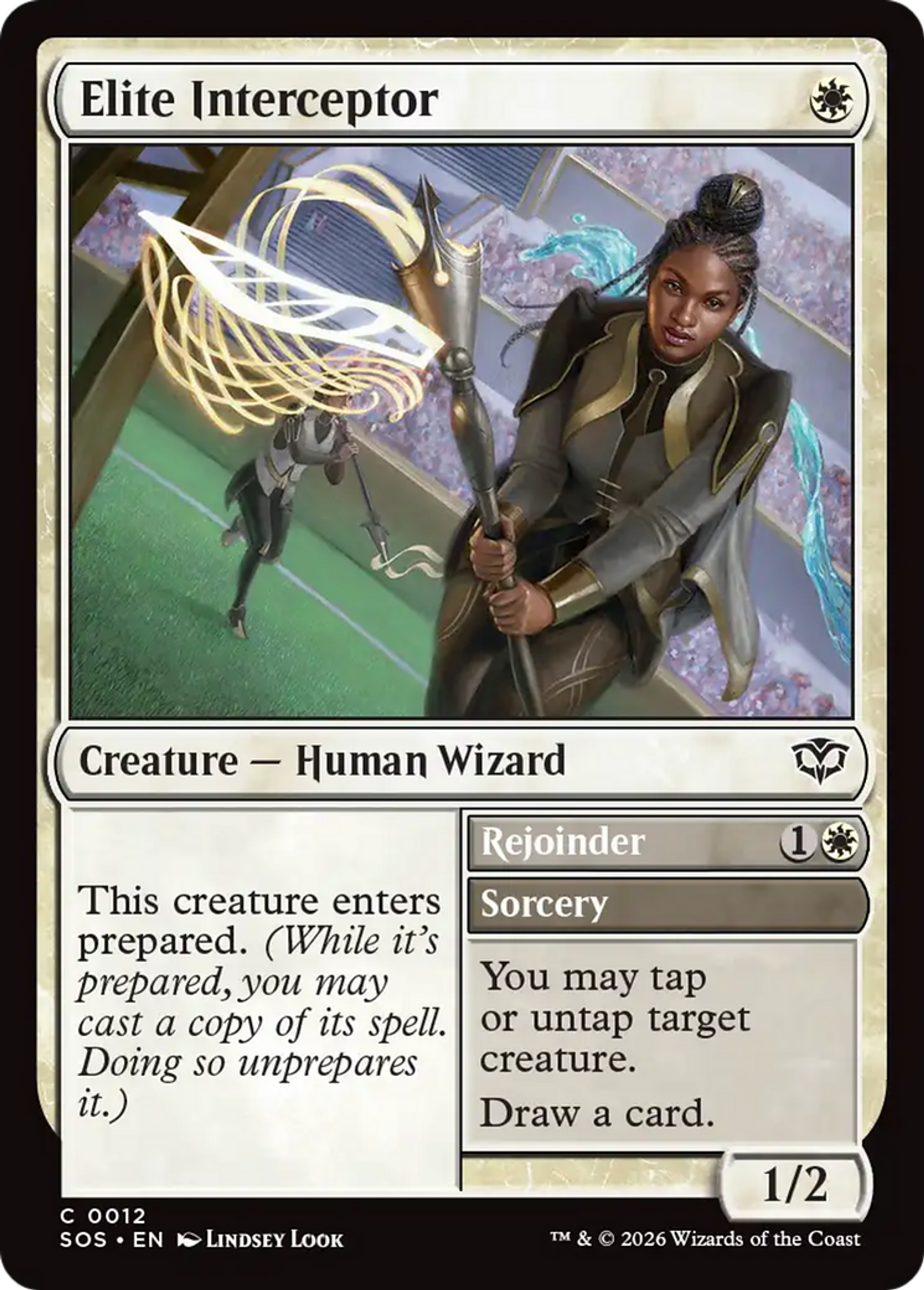 Elite Interceptor // Rejoinder — Secrets of Strixhaven — Magic: The Gathering