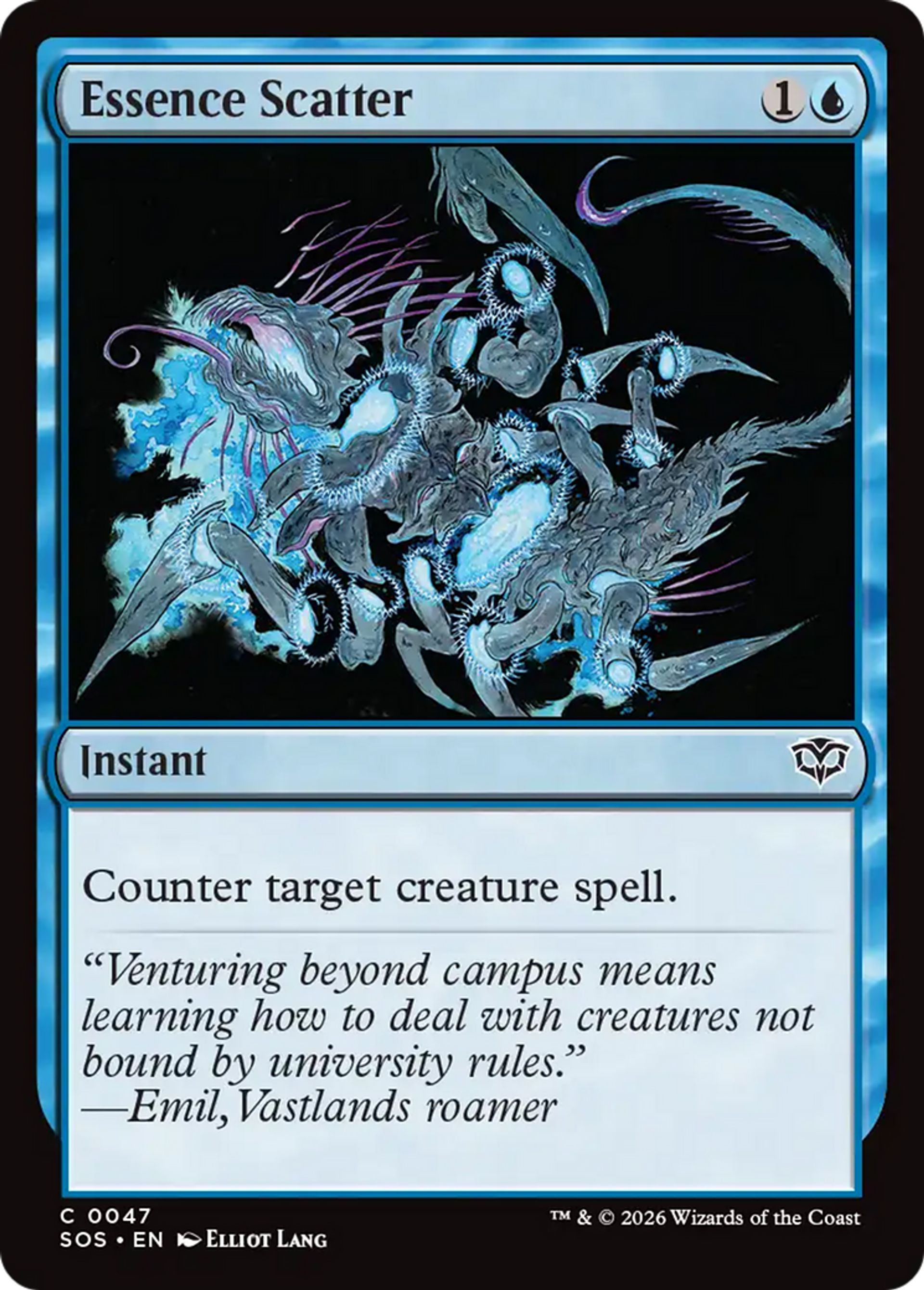 Dispersion d'essence — Secrets of Strixhaven — Magic: The Gathering