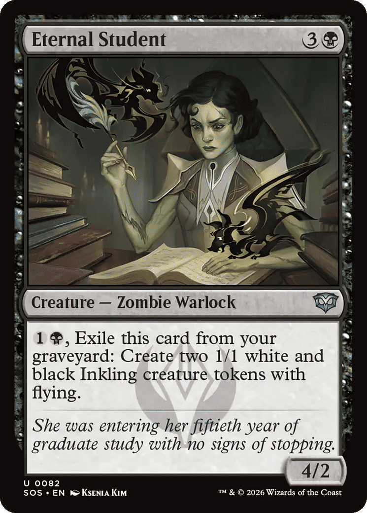 Eternal Student — Secrets of Strixhaven — Magic: The Gathering