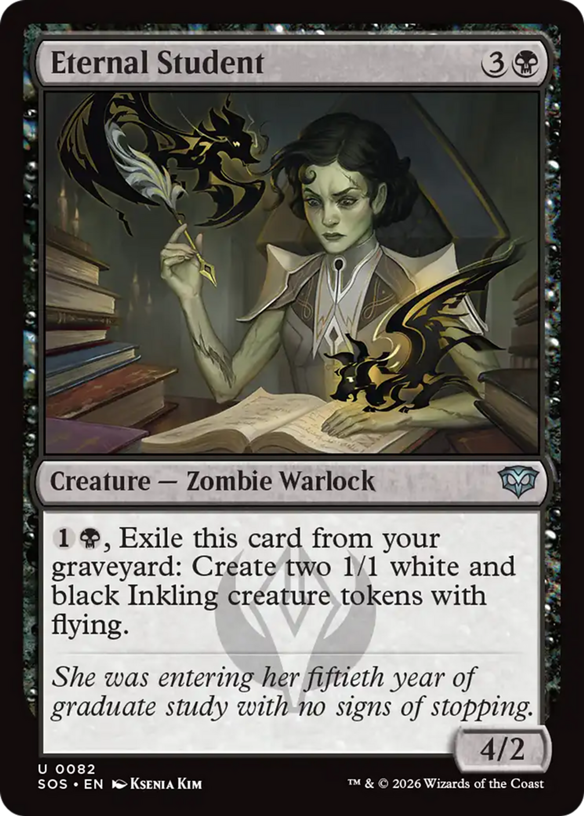 Eternal Student — Secrets of Strixhaven — Magic: The Gathering