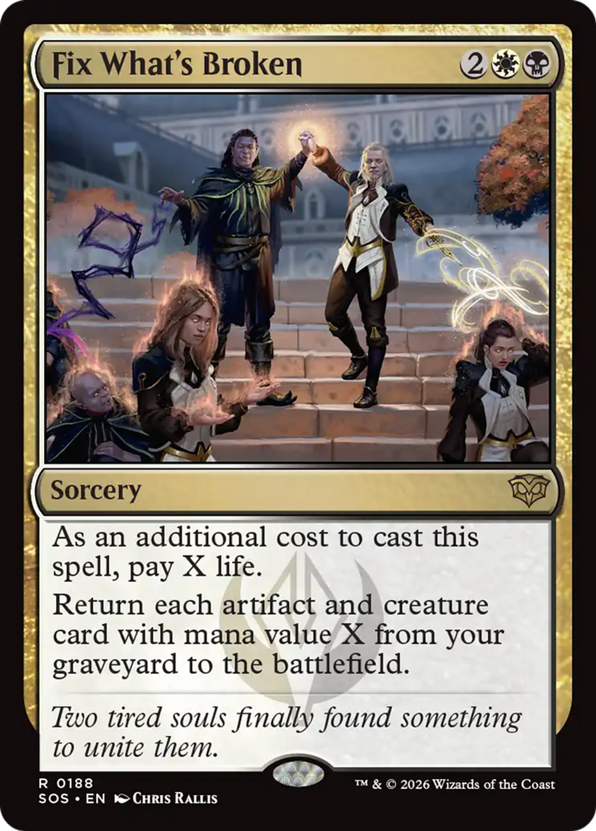 Recoller les pots cassés — Secrets of Strixhaven — Magic: The Gathering