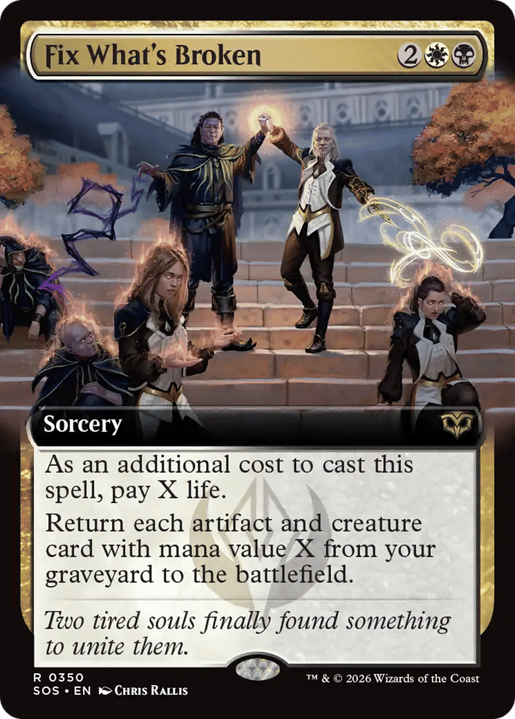 Fix What's Broken — Secrets of Strixhaven — Magic: The Gathering