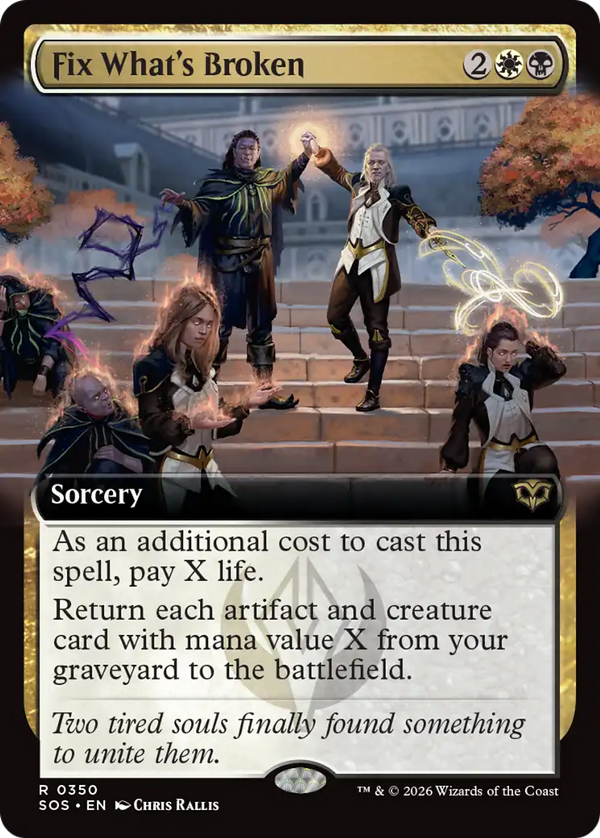 Recoller les pots cassés — Secrets of Strixhaven — Magic: The Gathering