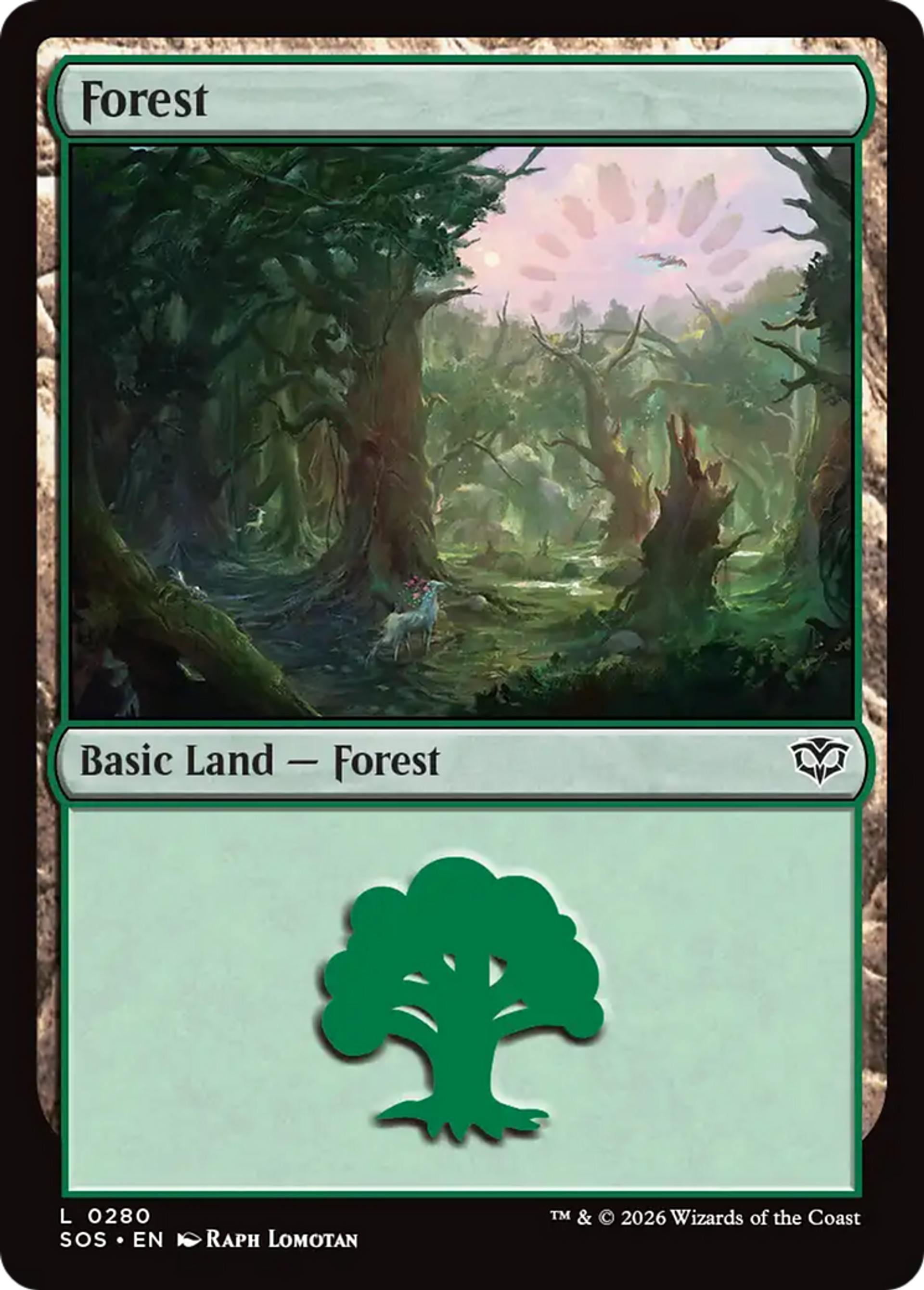 Forêt — Secrets of Strixhaven — Magic: The Gathering