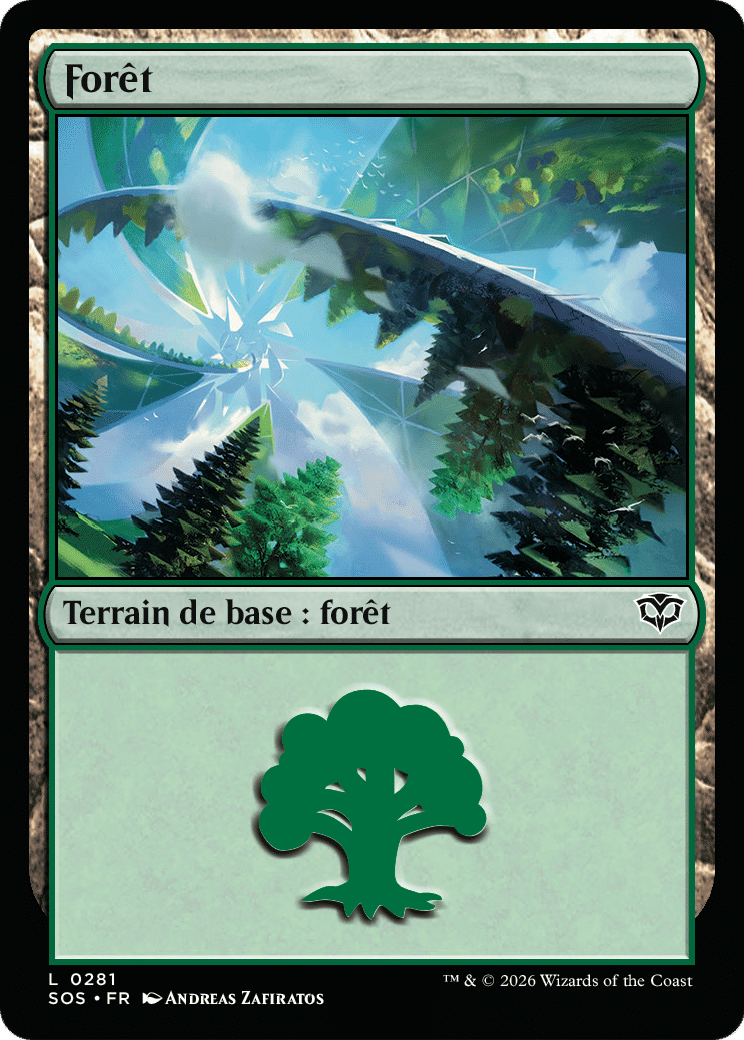 Forêt — Secrets of Strixhaven — Magic: The Gathering