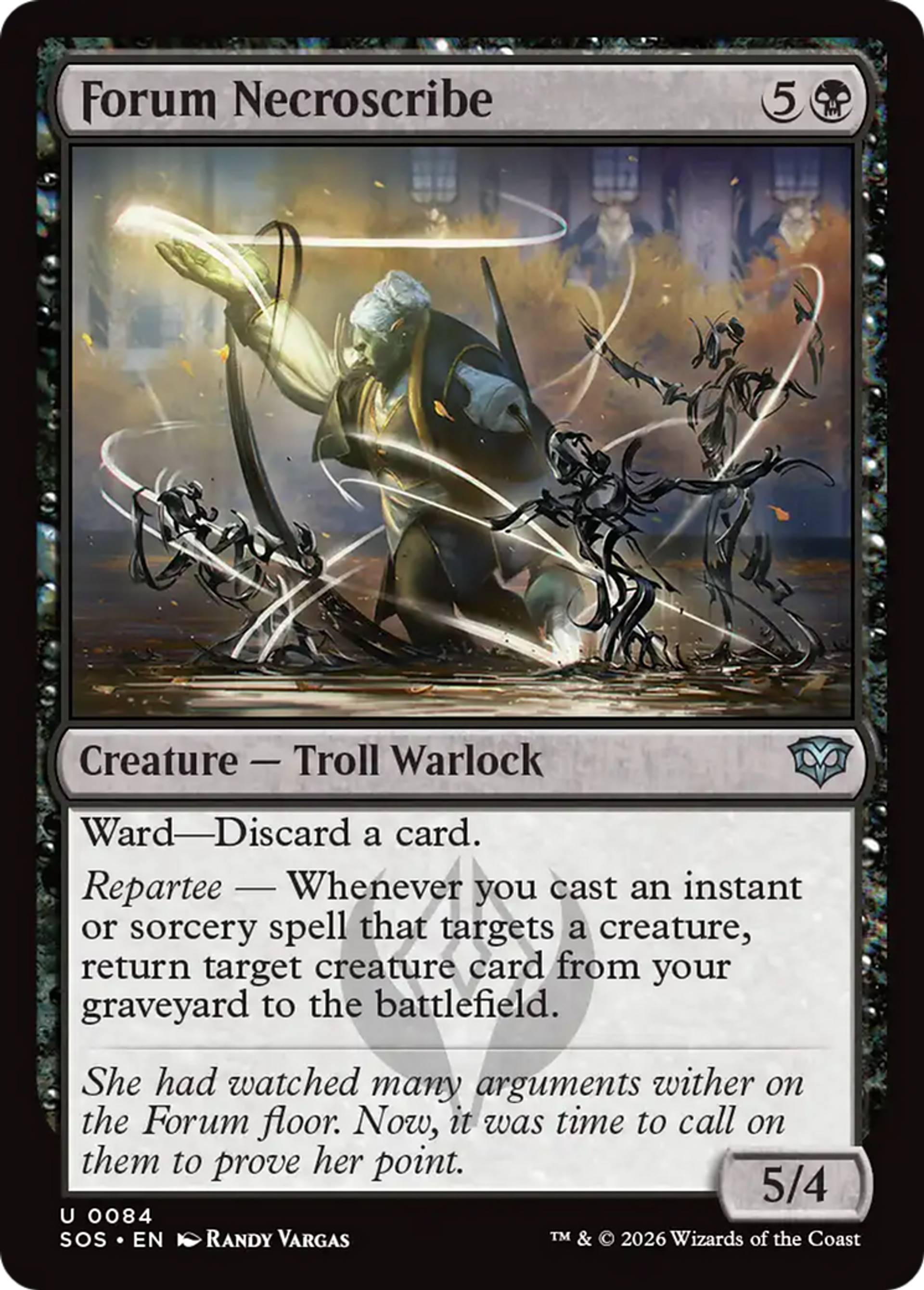 Forum Necroscribe — Secrets of Strixhaven — Magic: The Gathering