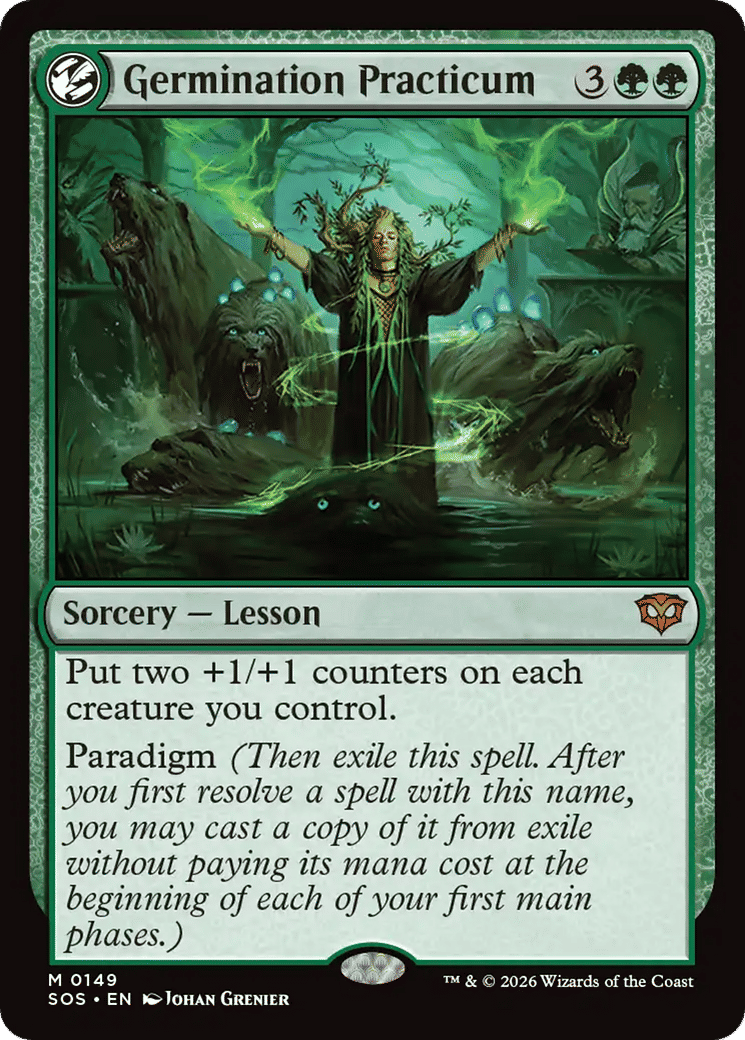 Germination Practicum — Secrets of Strixhaven — Magic: The Gathering