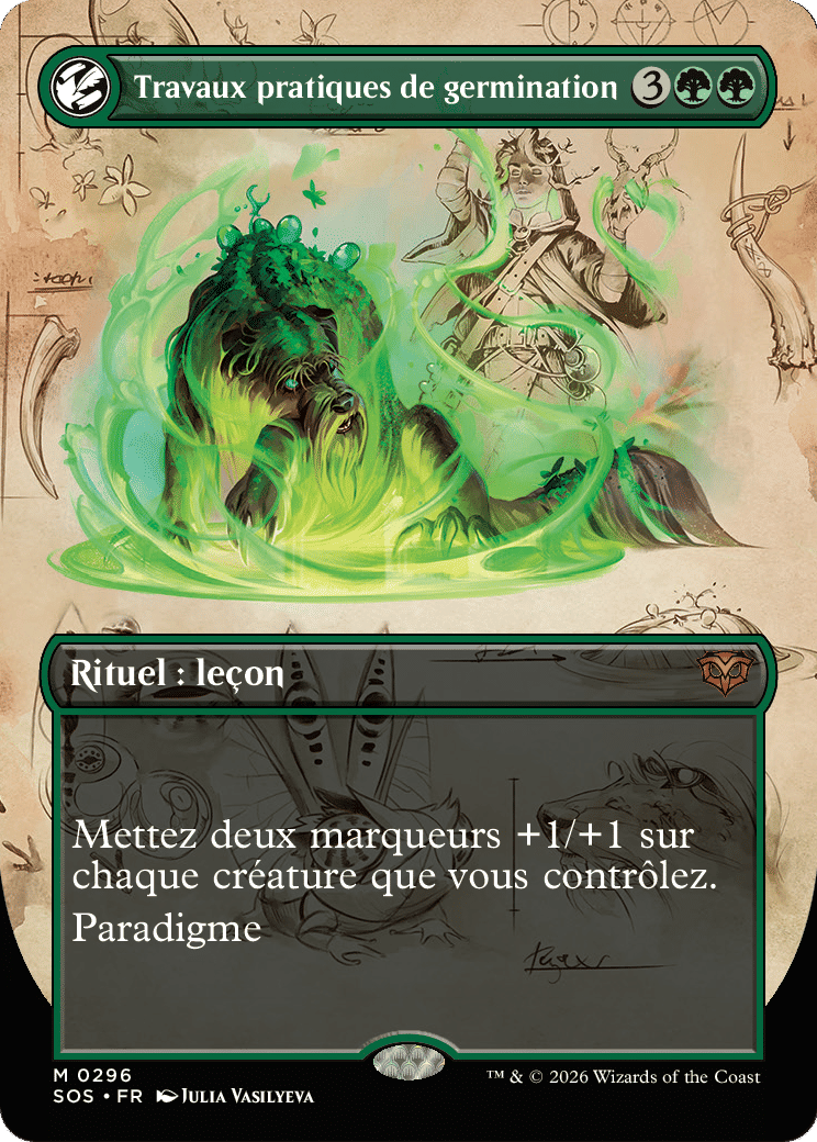 Travaux pratiques de germination — Secrets of Strixhaven — Magic: The Gathering