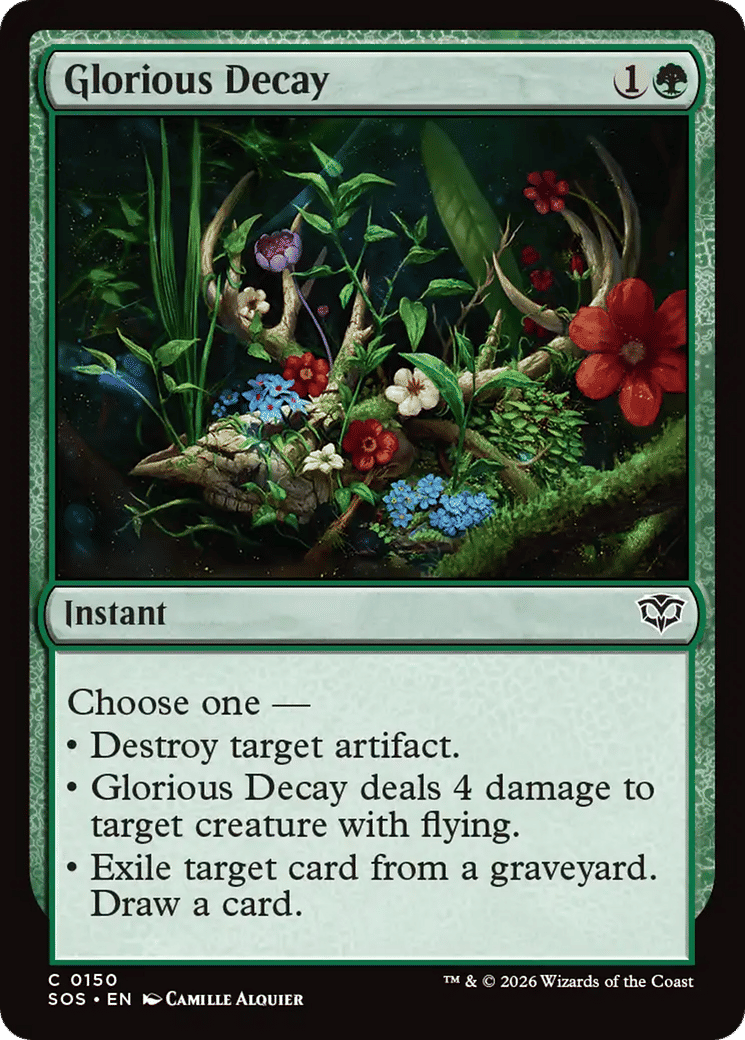 Décomposition glorieuse — Secrets of Strixhaven — Magic: The Gathering