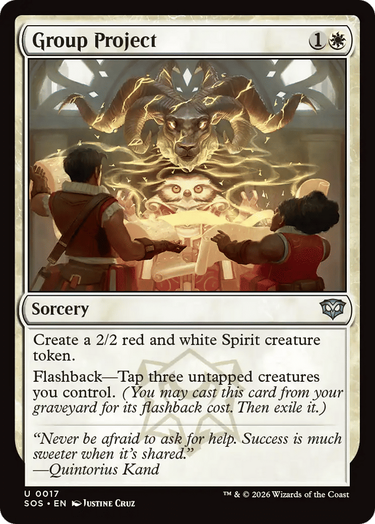 Group Project — Secrets of Strixhaven — Magic: The Gathering