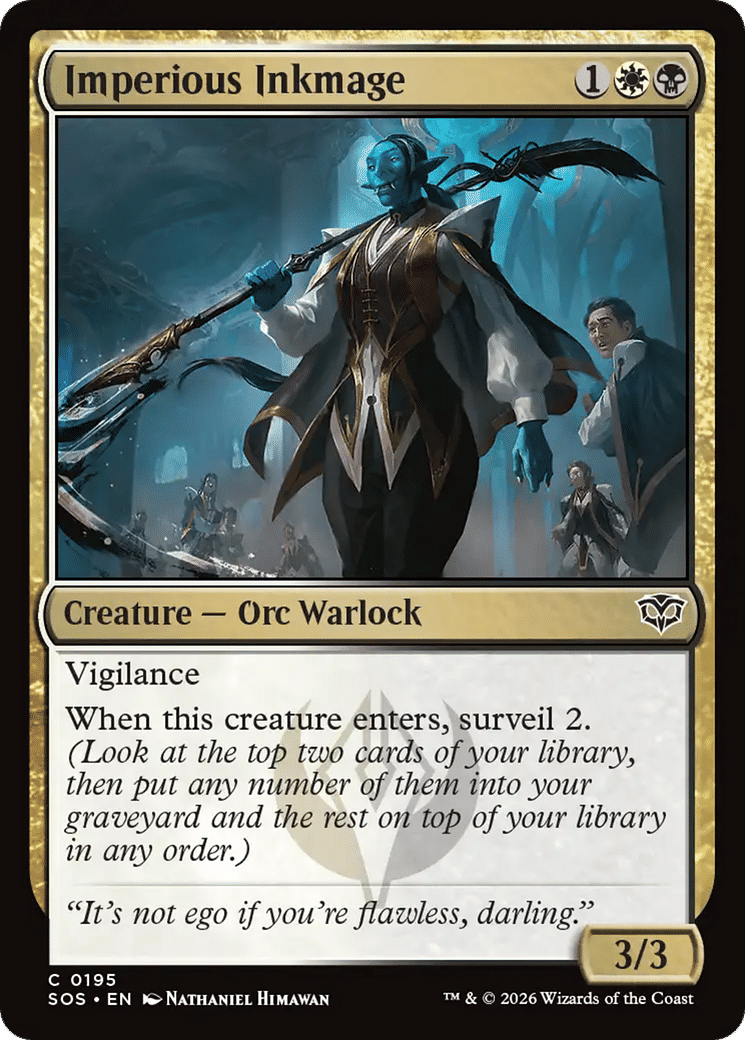 Encremage impérieuse — Secrets of Strixhaven — Magic: The Gathering