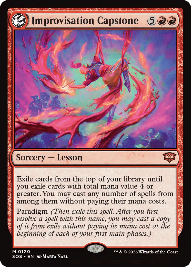 Improvisation Capstone — Secrets of Strixhaven — Magic: The Gathering
