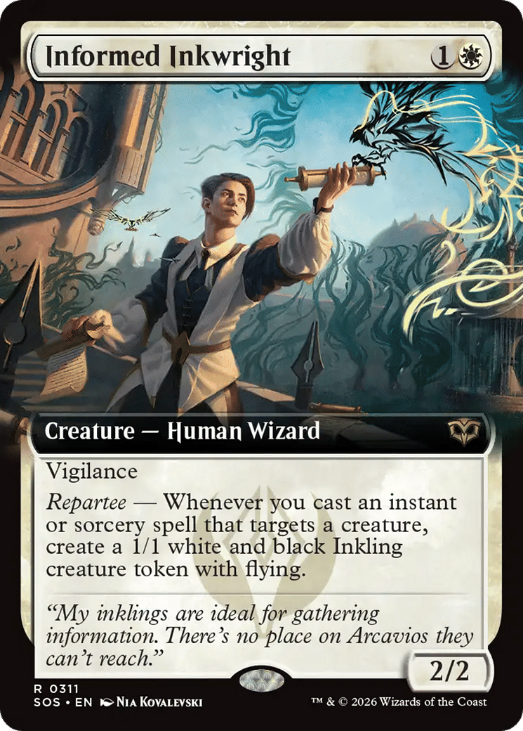 Informed Inkwright — Secrets of Strixhaven — Magic: The Gathering
