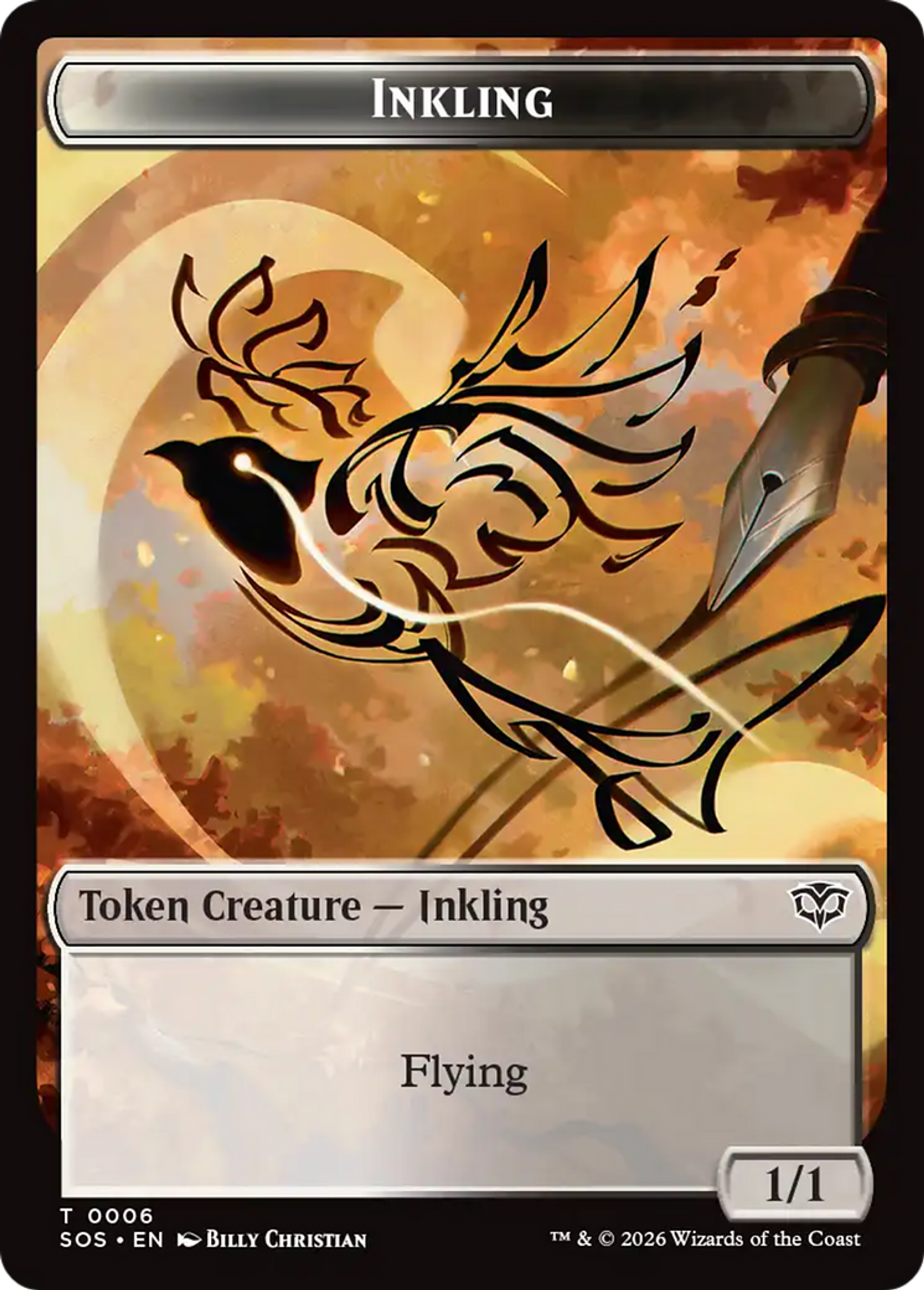 Inkling — Secrets of Strixhaven — Magic: The Gathering