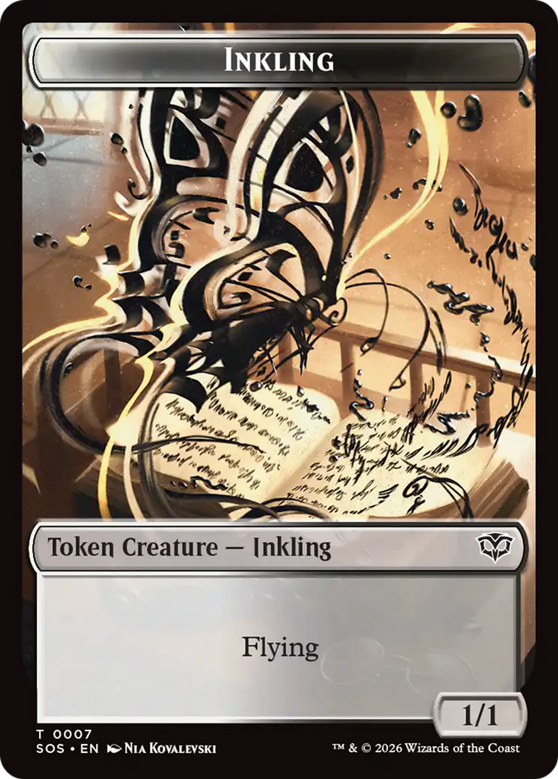 Inkling — Secrets of Strixhaven — Magic: The Gathering