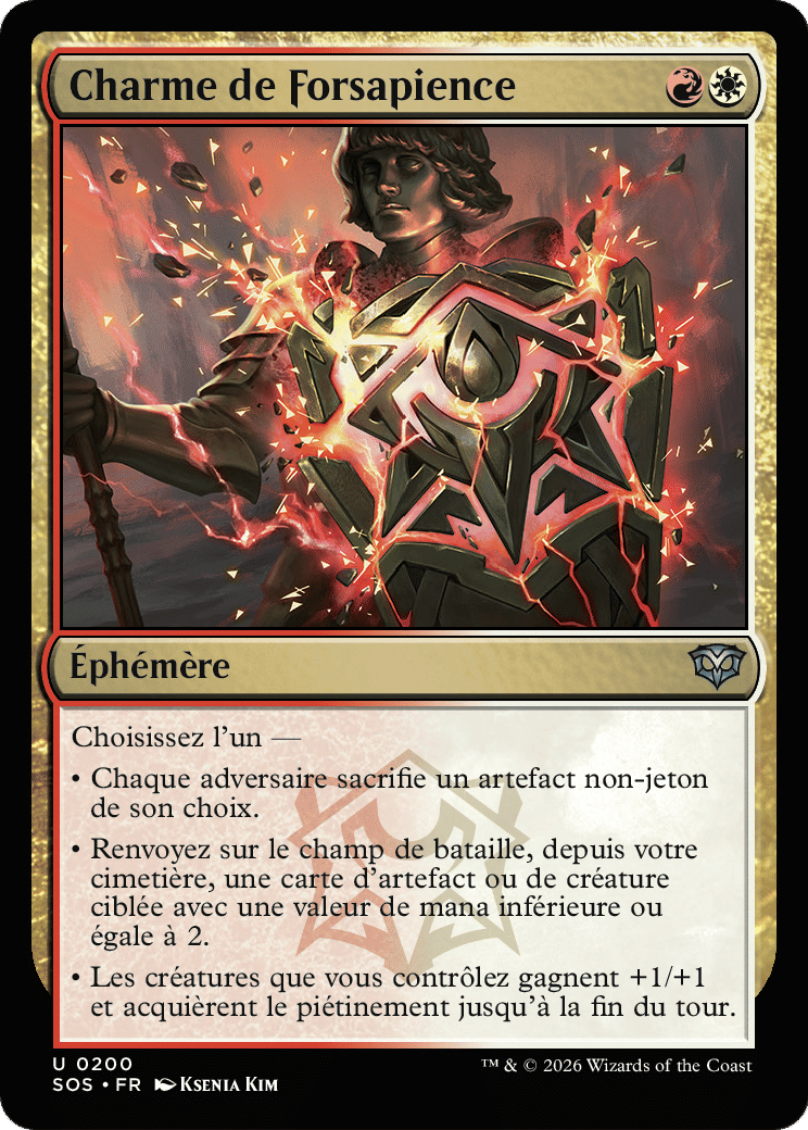 Charme de Forsapience — Secrets of Strixhaven — Magic: The Gathering
