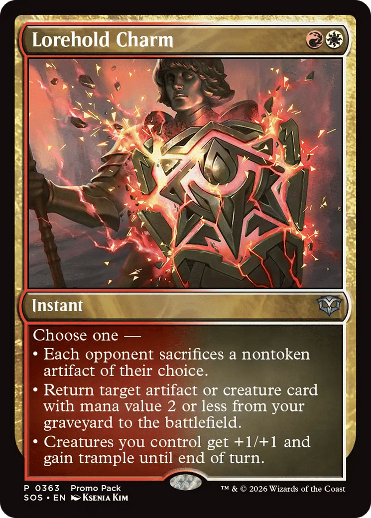 Lorehold Charm — Secrets of Strixhaven — Magic: The Gathering
