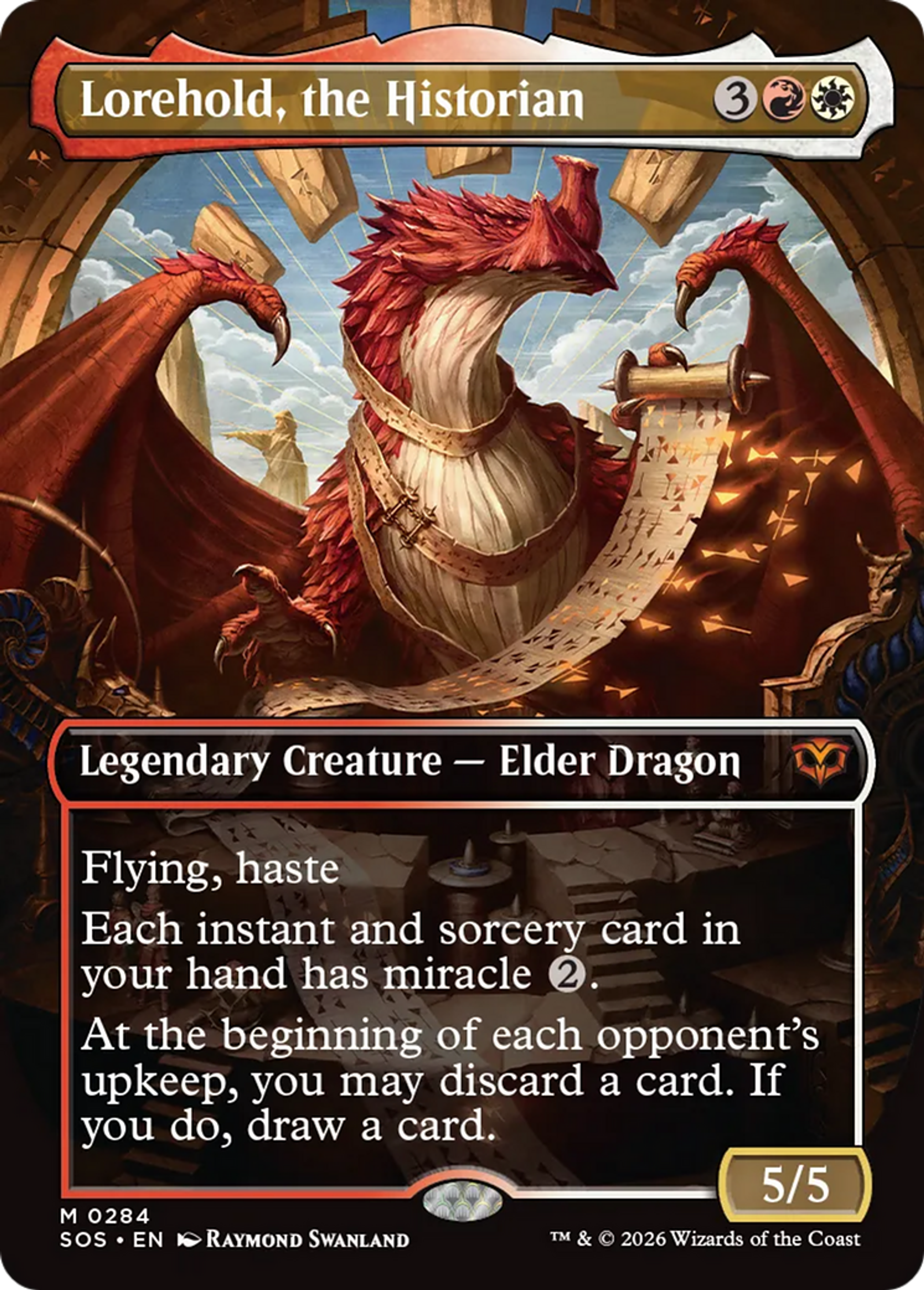 Lorehold, the Historian — Secrets of Strixhaven — Magic: The Gathering