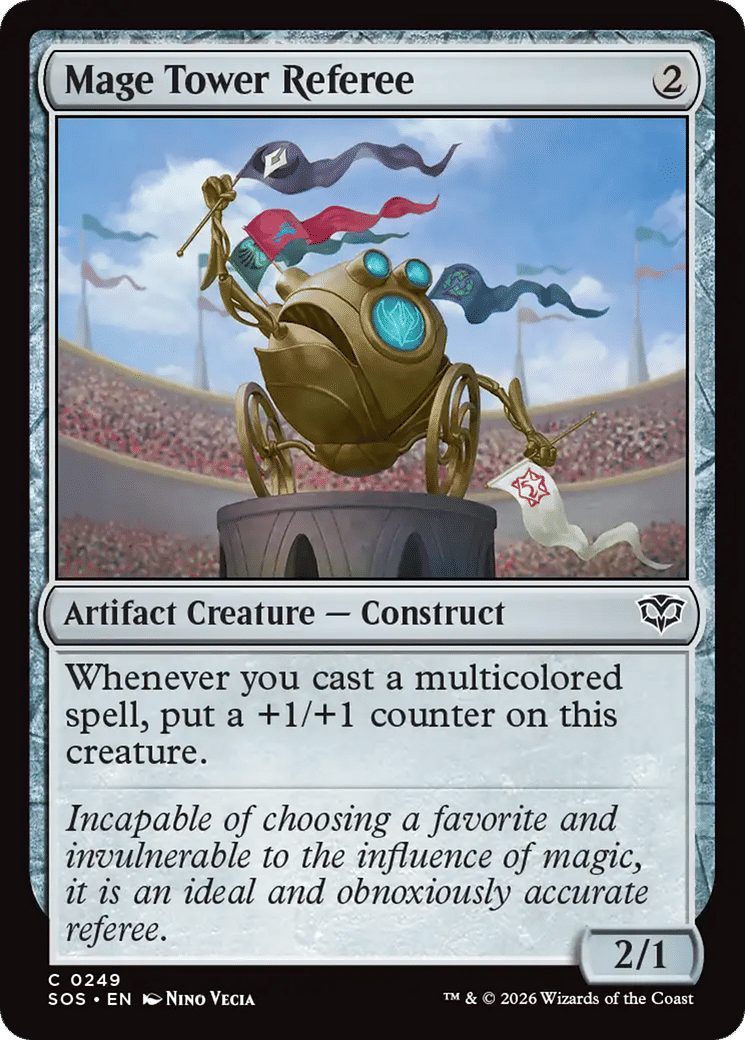 Arbitre de tour-polo des mages — Secrets of Strixhaven — Magic: The Gathering