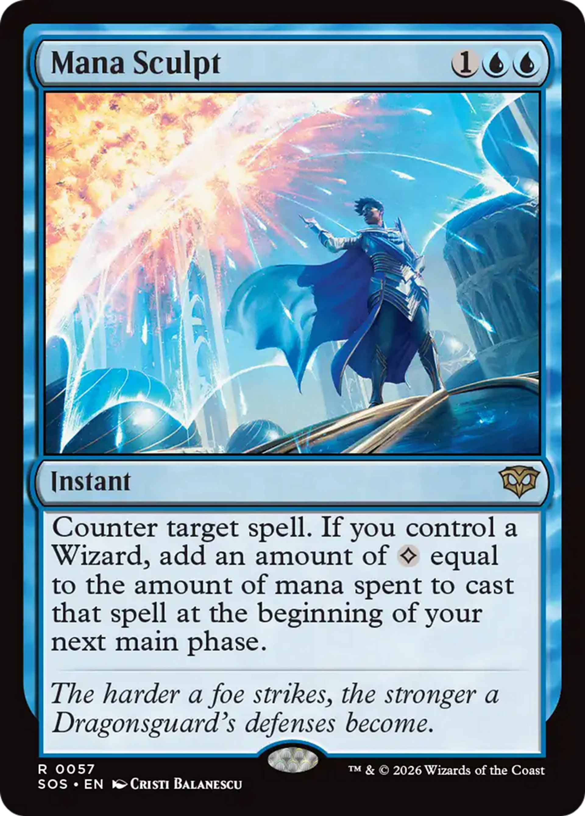 Sculpture de mana — Secrets of Strixhaven — Magic: The Gathering