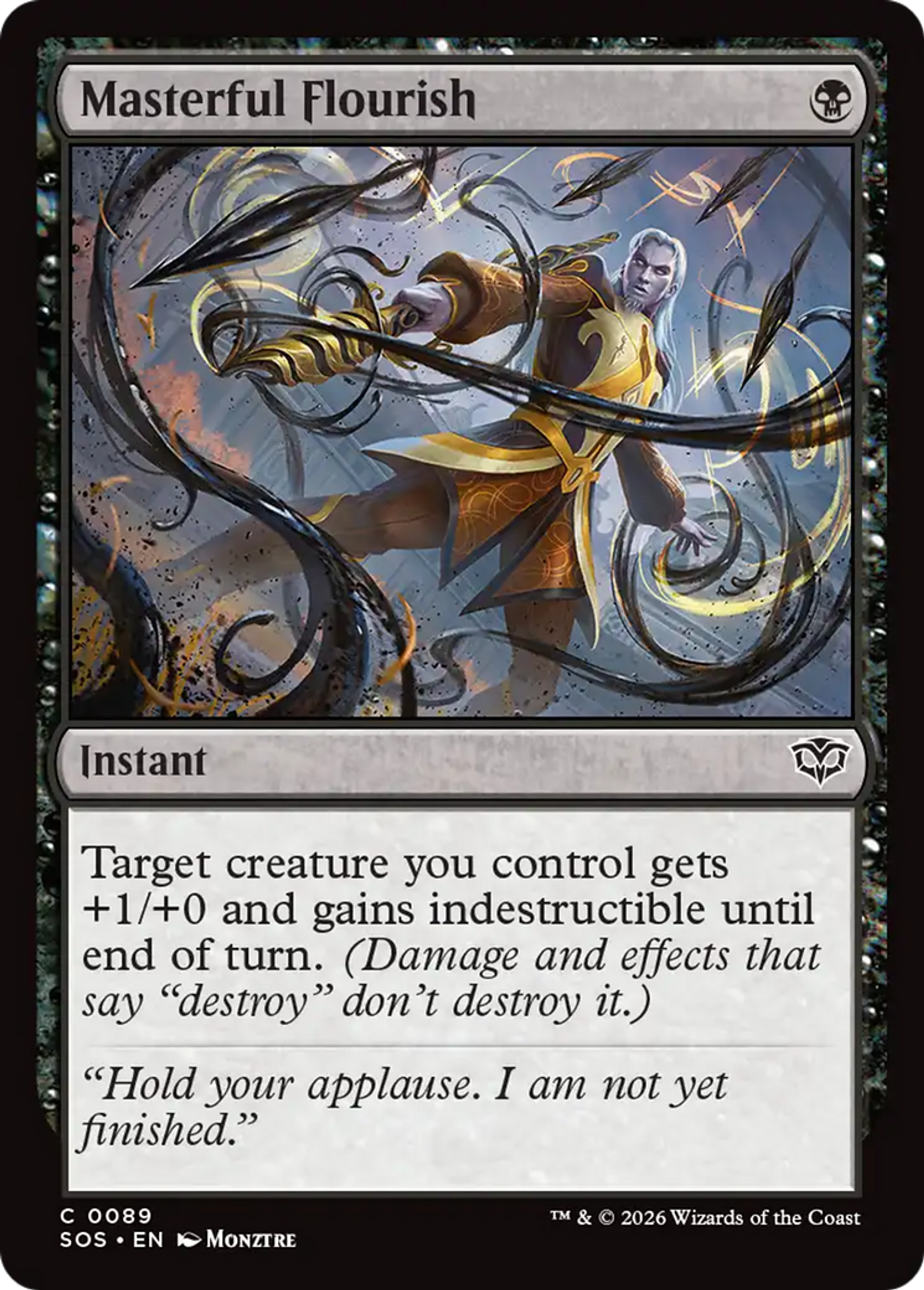 Masterful Flourish — Secrets of Strixhaven — Magic: The Gathering