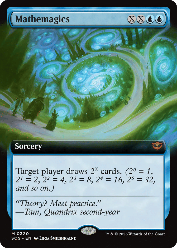 Mathemagics — Secrets of Strixhaven — Magic: The Gathering