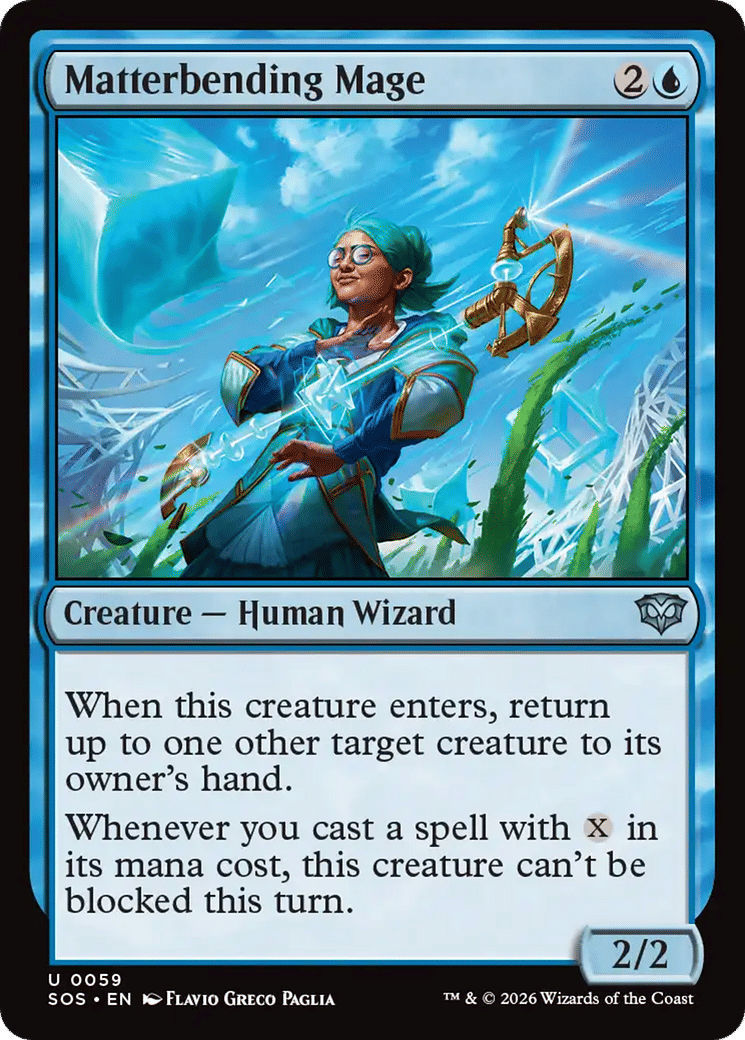 Matterbending Mage — Secrets of Strixhaven — Magic: The Gathering