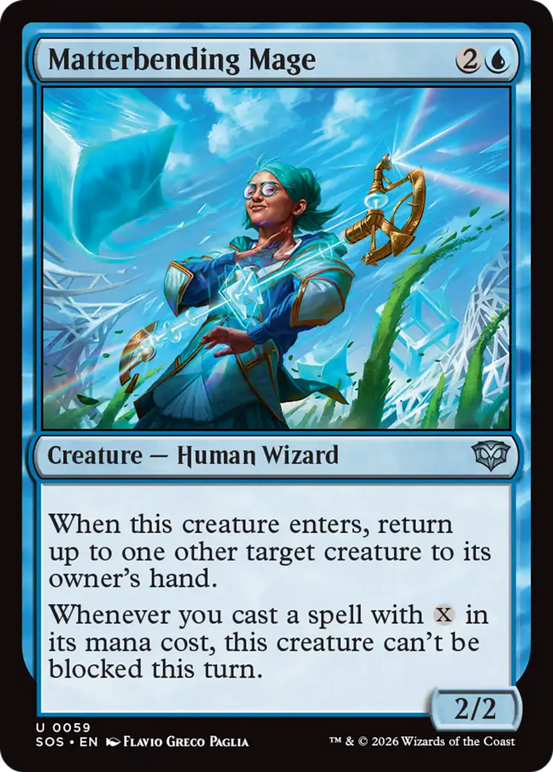 Matterbending Mage — Secrets of Strixhaven — Magic: The Gathering