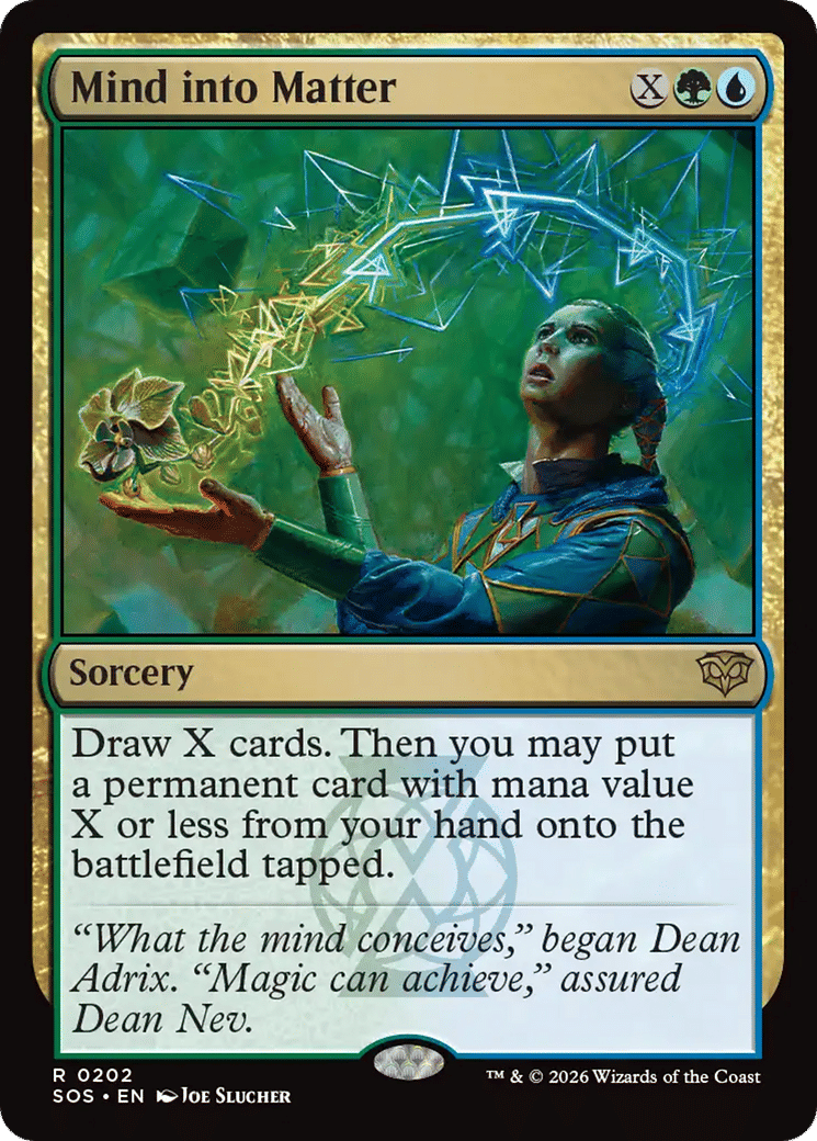 Mind into Matter — Secrets of Strixhaven — Magic: The Gathering