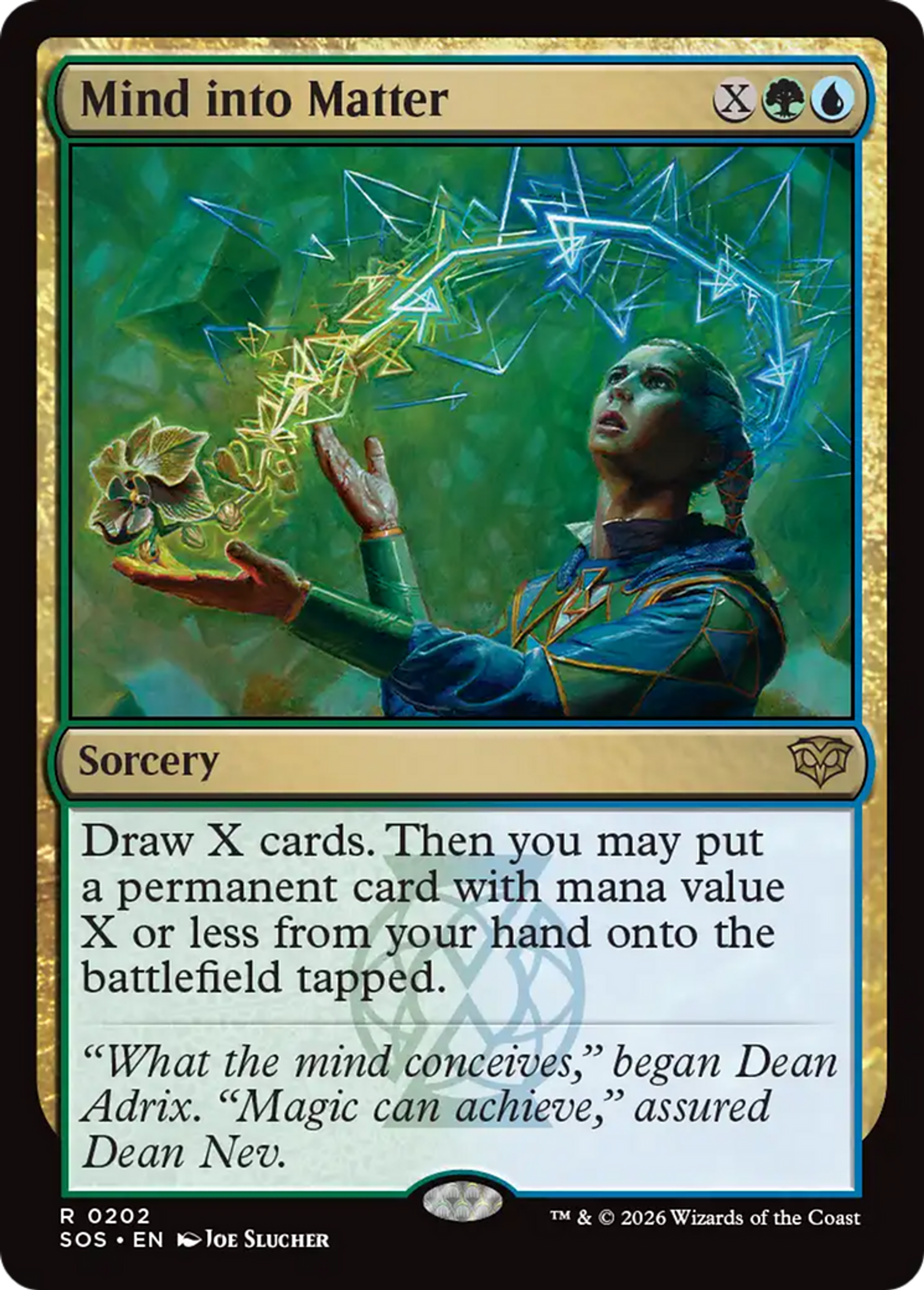 Mind into Matter — Secrets of Strixhaven — Magic: The Gathering