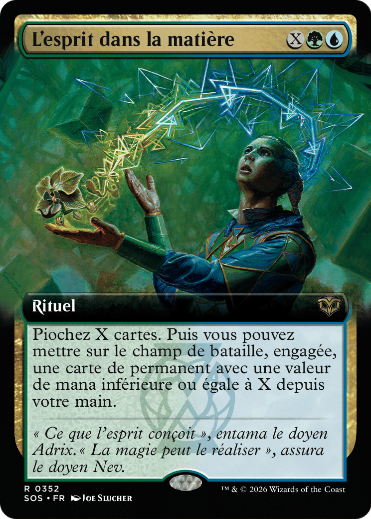 L'esprit dans la matière — Secrets of Strixhaven — Magic: The Gathering