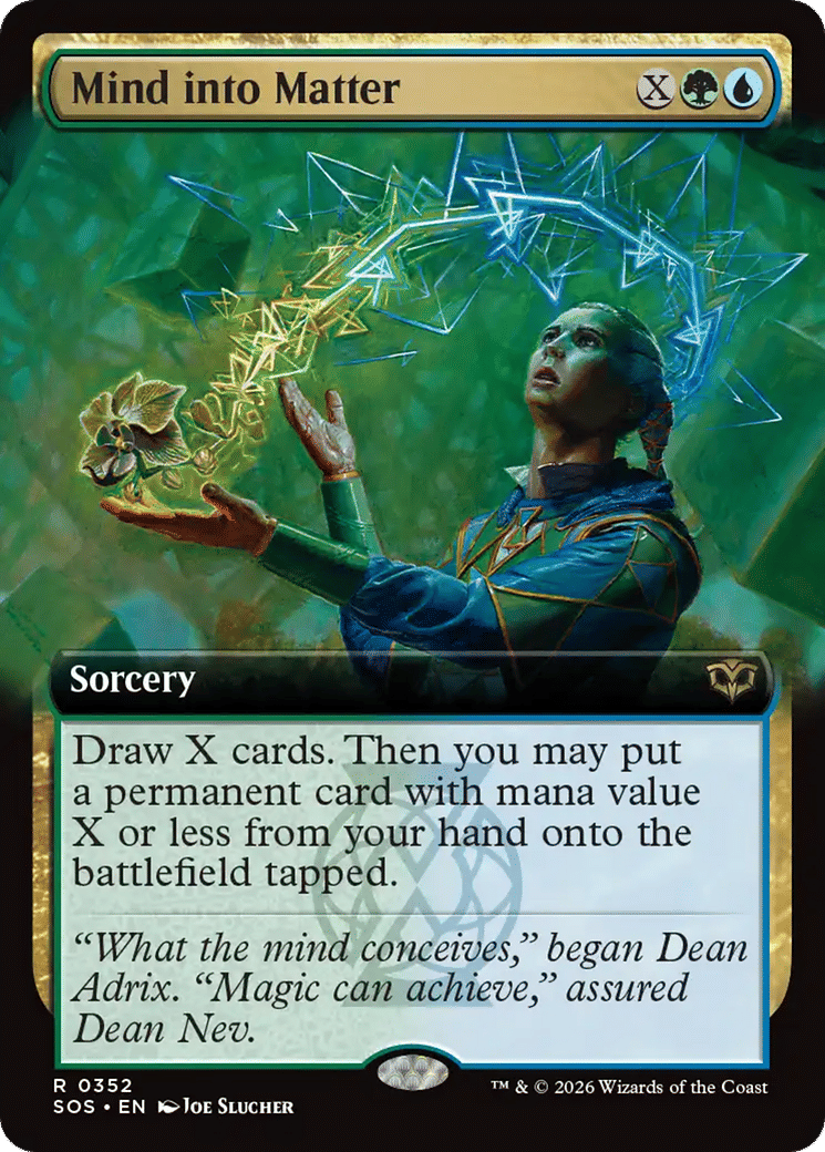 Mind into Matter — Secrets of Strixhaven — Magic: The Gathering
