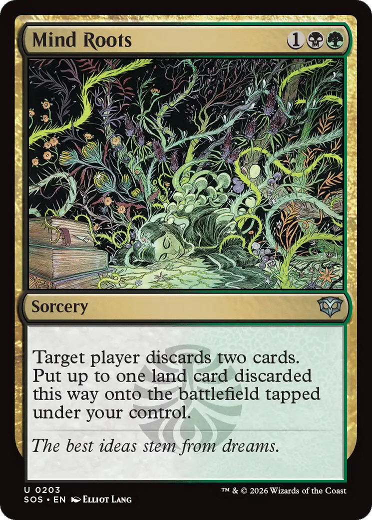Mind Roots — Secrets of Strixhaven — Magic: The Gathering