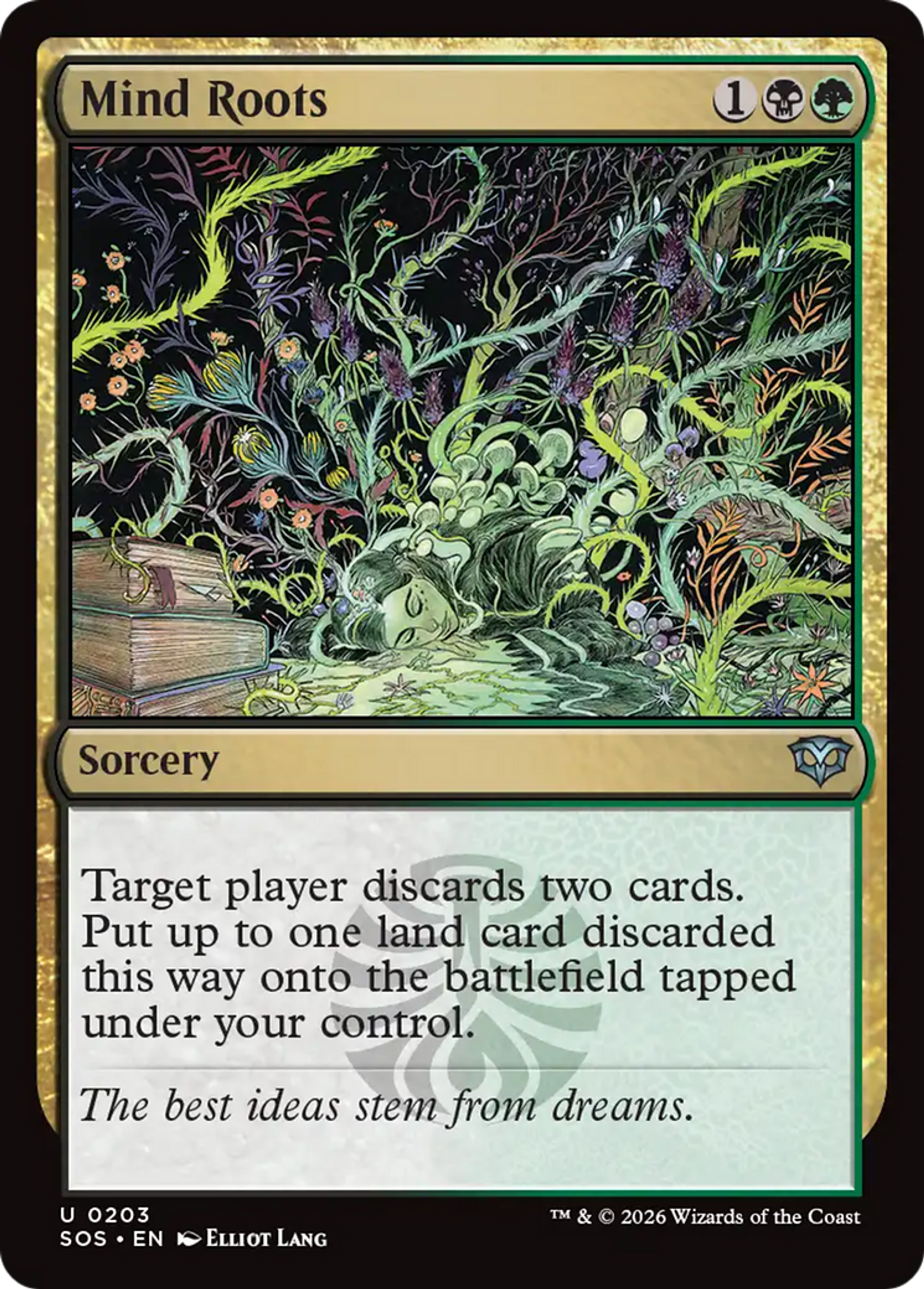 Mind Roots — Secrets of Strixhaven — Magic: The Gathering