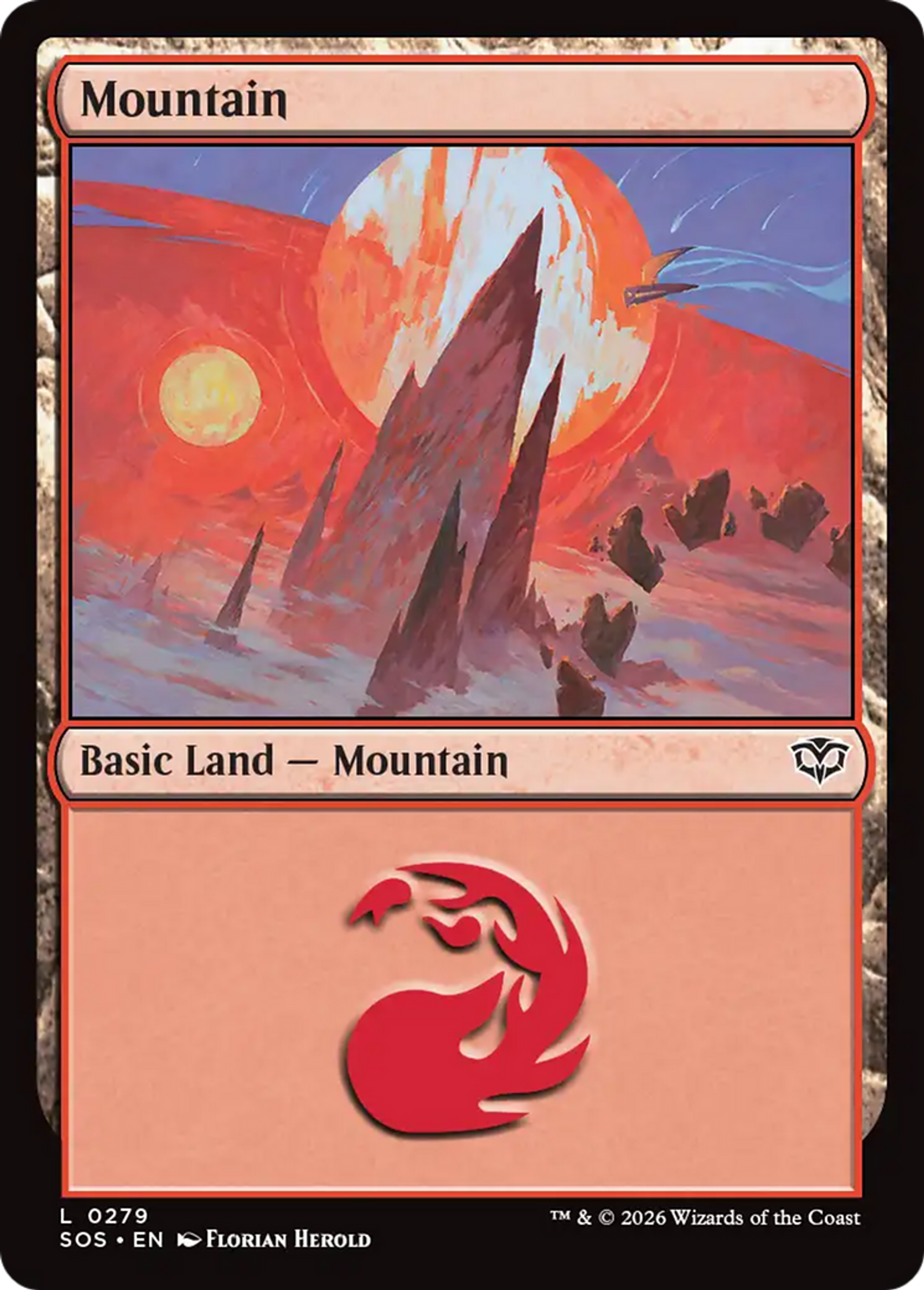 Montagne — Secrets of Strixhaven — Magic: The Gathering