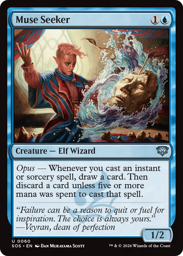 Muse Seeker — Secrets of Strixhaven — Magic: The Gathering