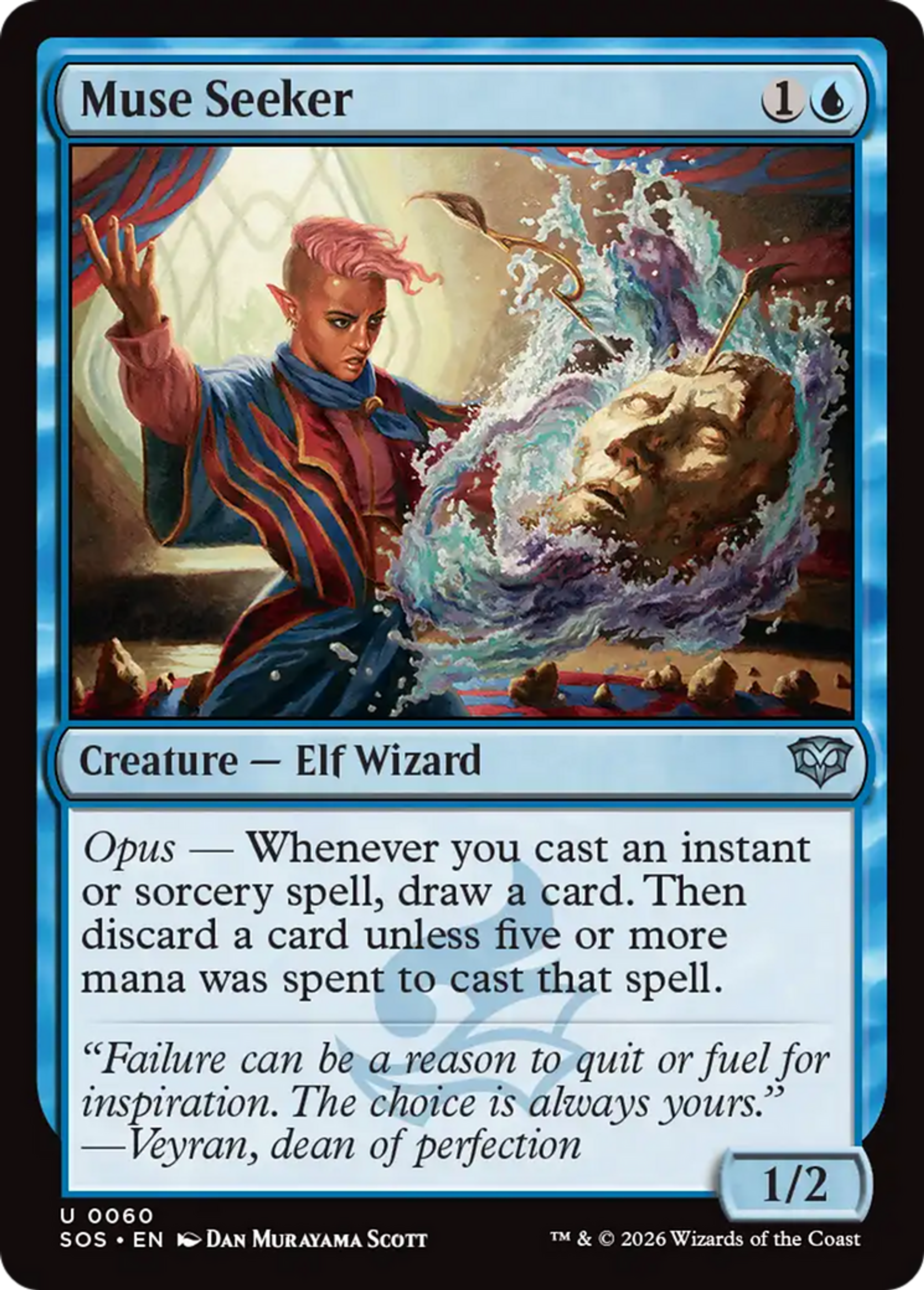 Muse Seeker — Secrets of Strixhaven — Magic: The Gathering