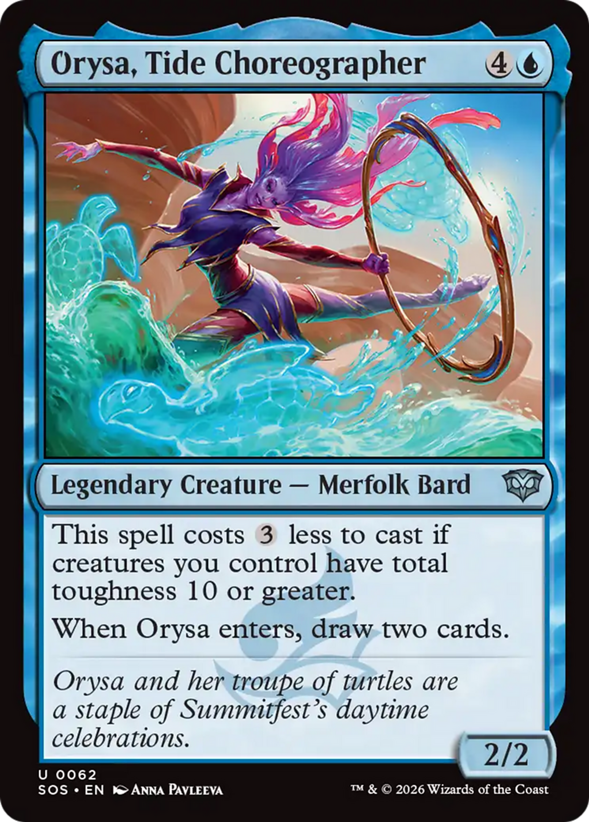 Orysa, Tide Choreographer — Secrets of Strixhaven — Magic: The Gathering