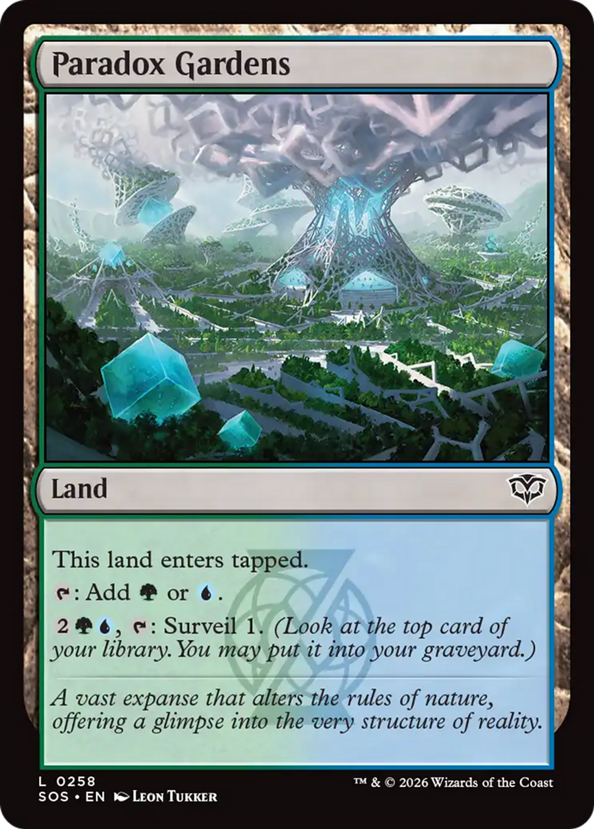 Paradox Gardens — Secrets of Strixhaven — Magic: The Gathering