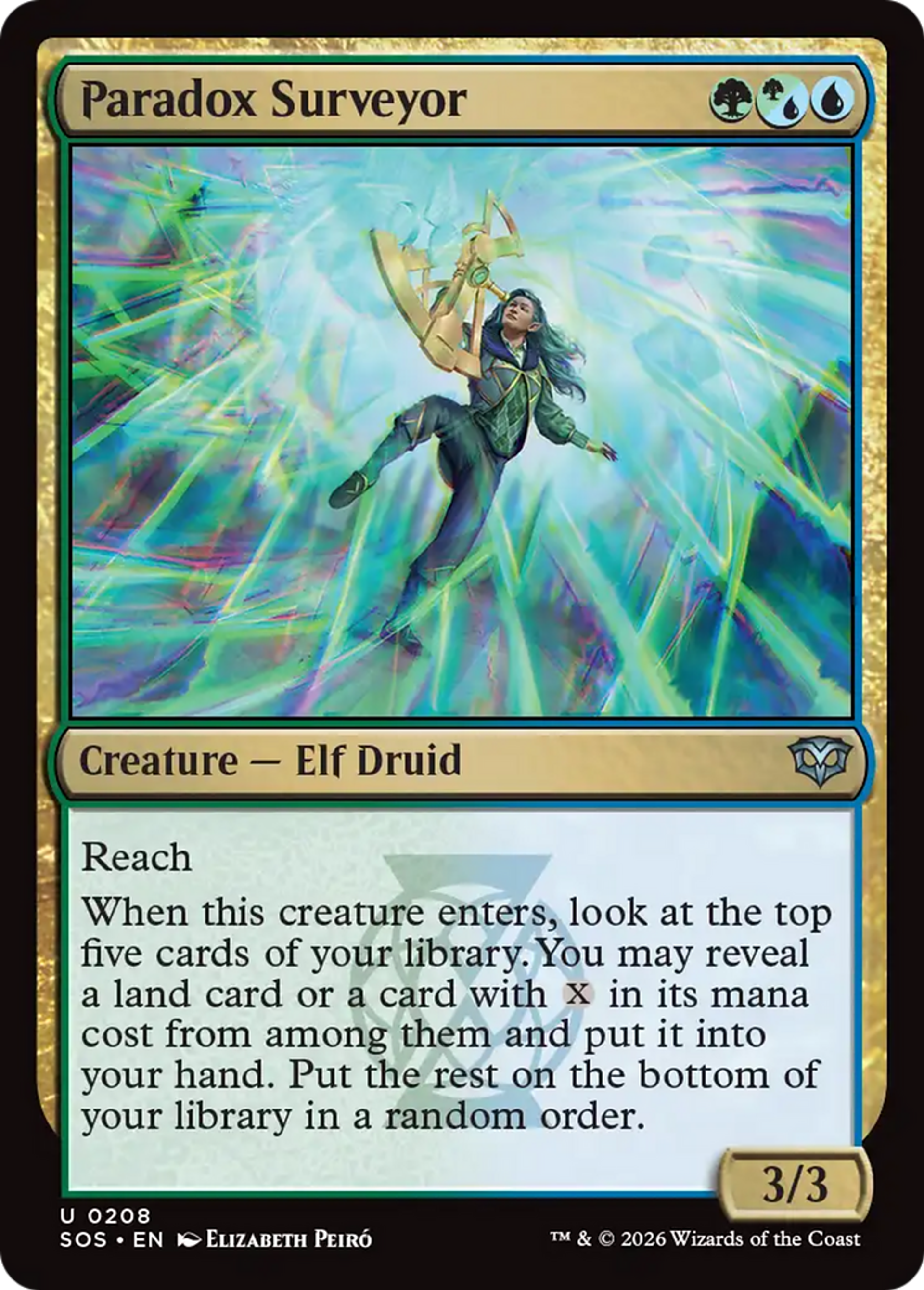 Inspecteur de paradoxe — Secrets of Strixhaven — Magic: The Gathering