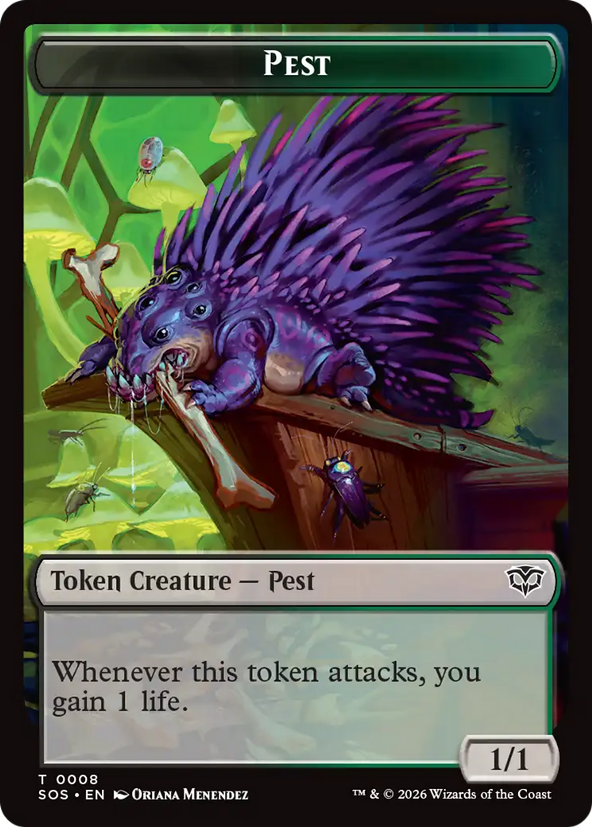 Pest — Secrets of Strixhaven — Magic: The Gathering
