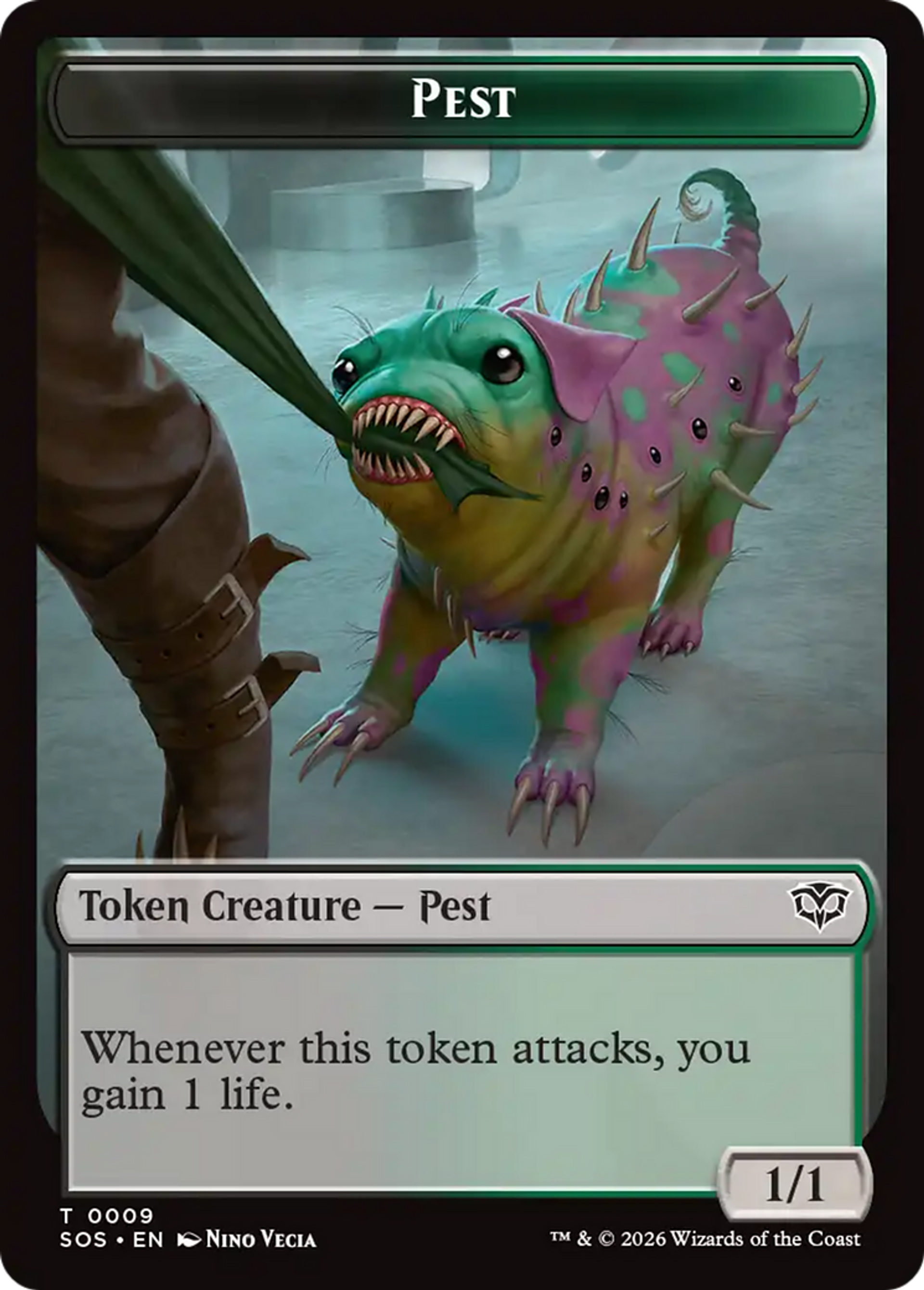 Pest — Secrets of Strixhaven — Magic: The Gathering